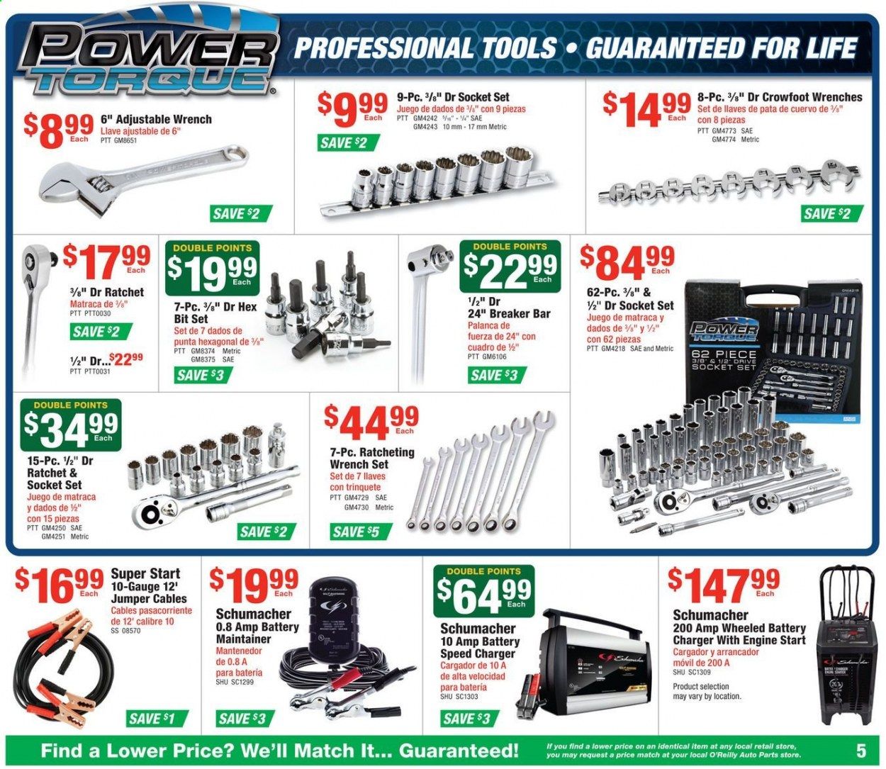 O'Reilly Auto Parts (EN) Weekly Ad & Flyer June 24 to July 28