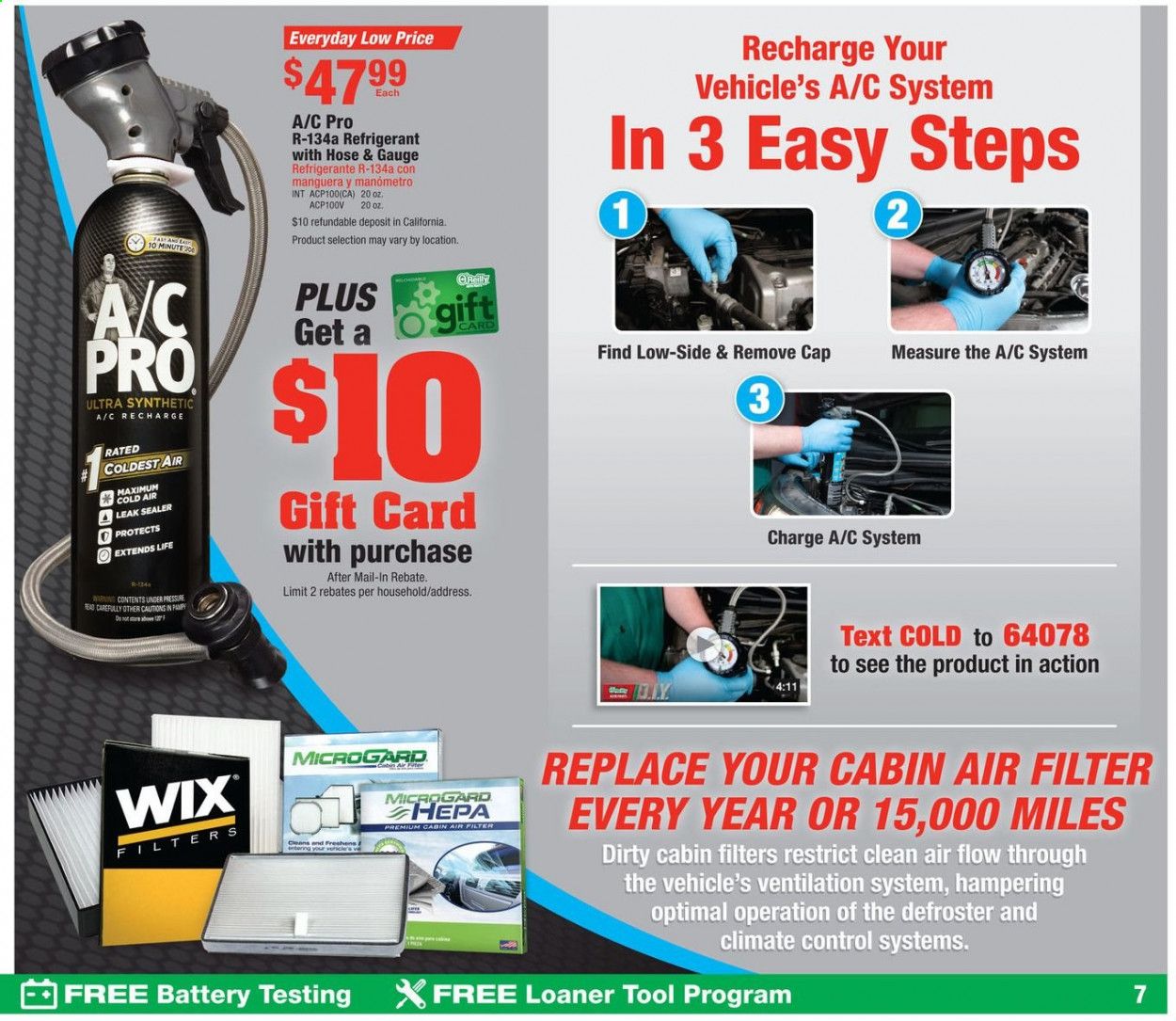 O'Reilly Auto Parts (EN) Weekly Ad & Flyer June 24 to July 28