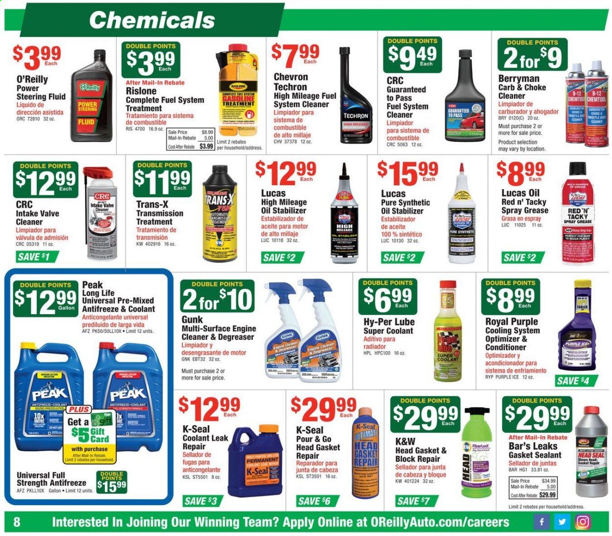 O'Reilly Auto Parts (EN) Weekly Ad & Flyer June 24 to July 28