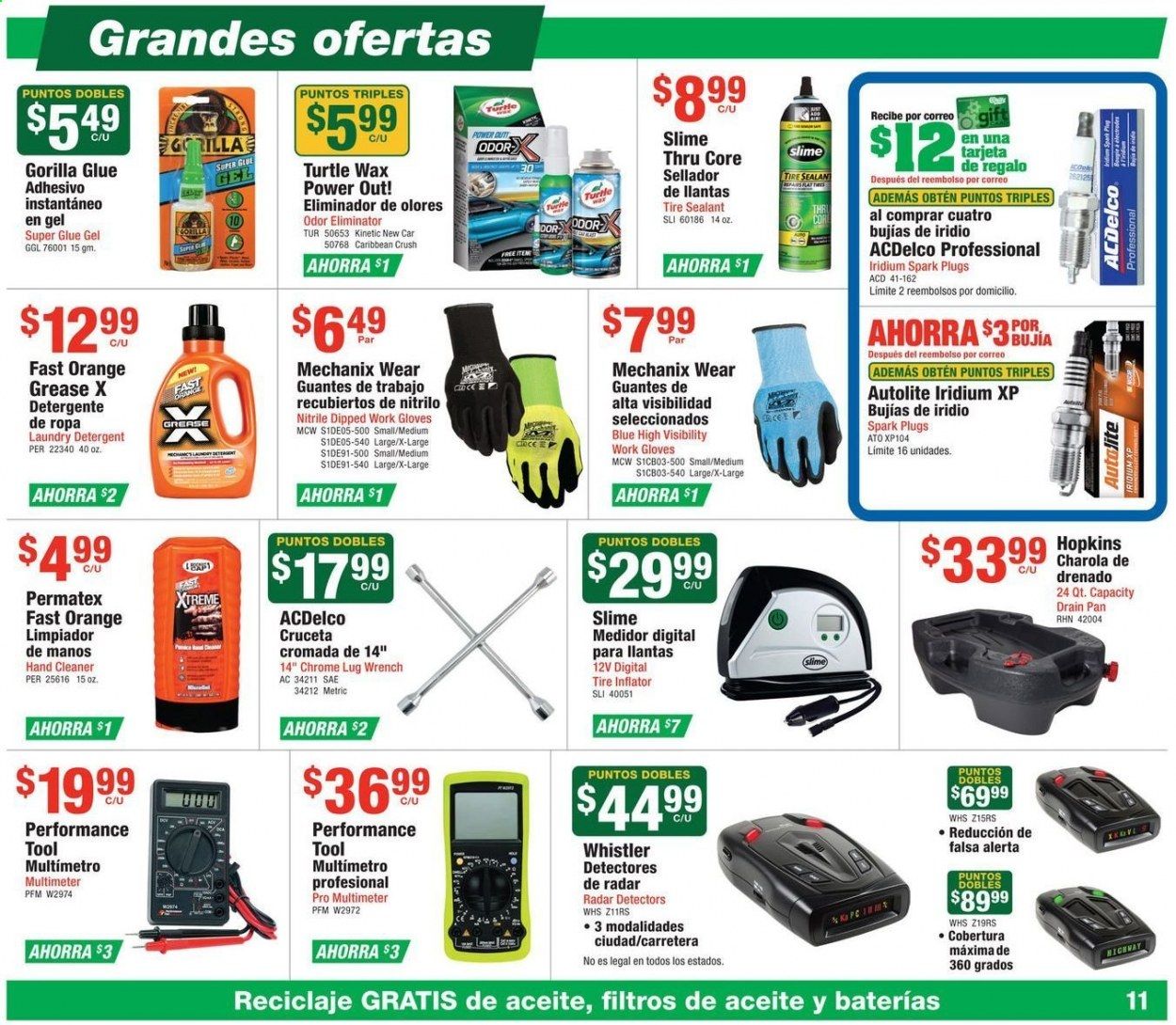 O'Reilly Auto Parts (ES) Weekly Ad & Flyer June 24 to July 28
