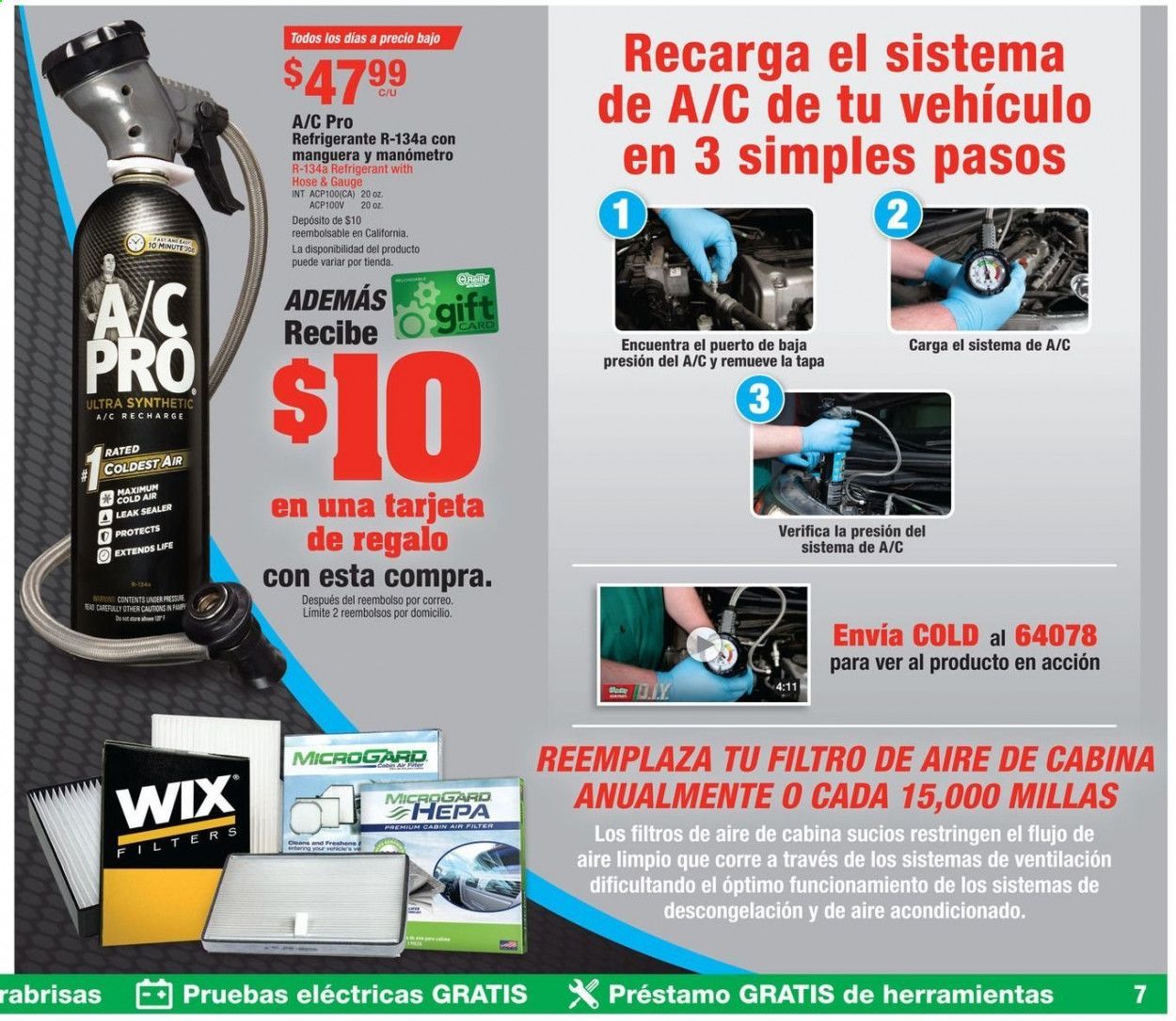O'Reilly Auto Parts (ES) Weekly Ad & Flyer June 24 to July 28