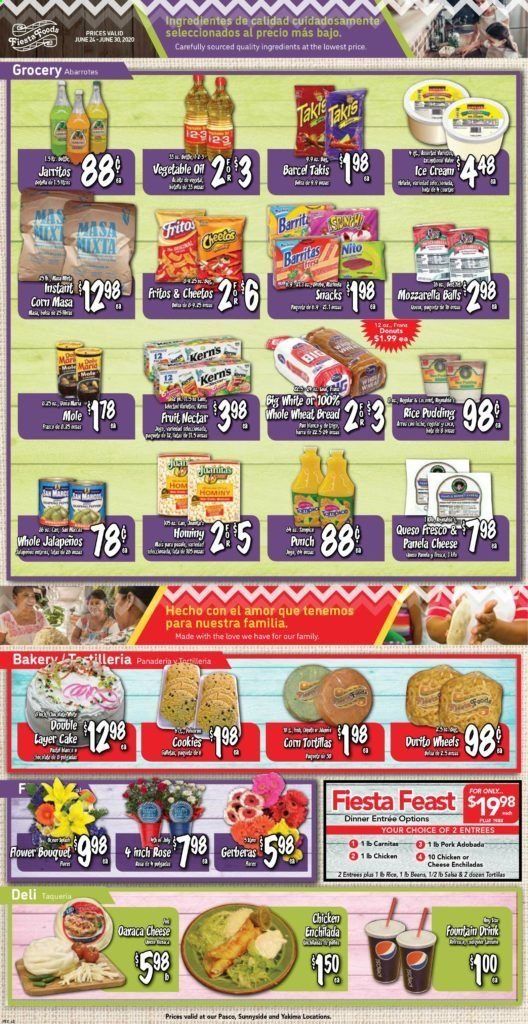 Fiesta Foods SuperMarkets Weekly Ad & Flyer June 24 to 30