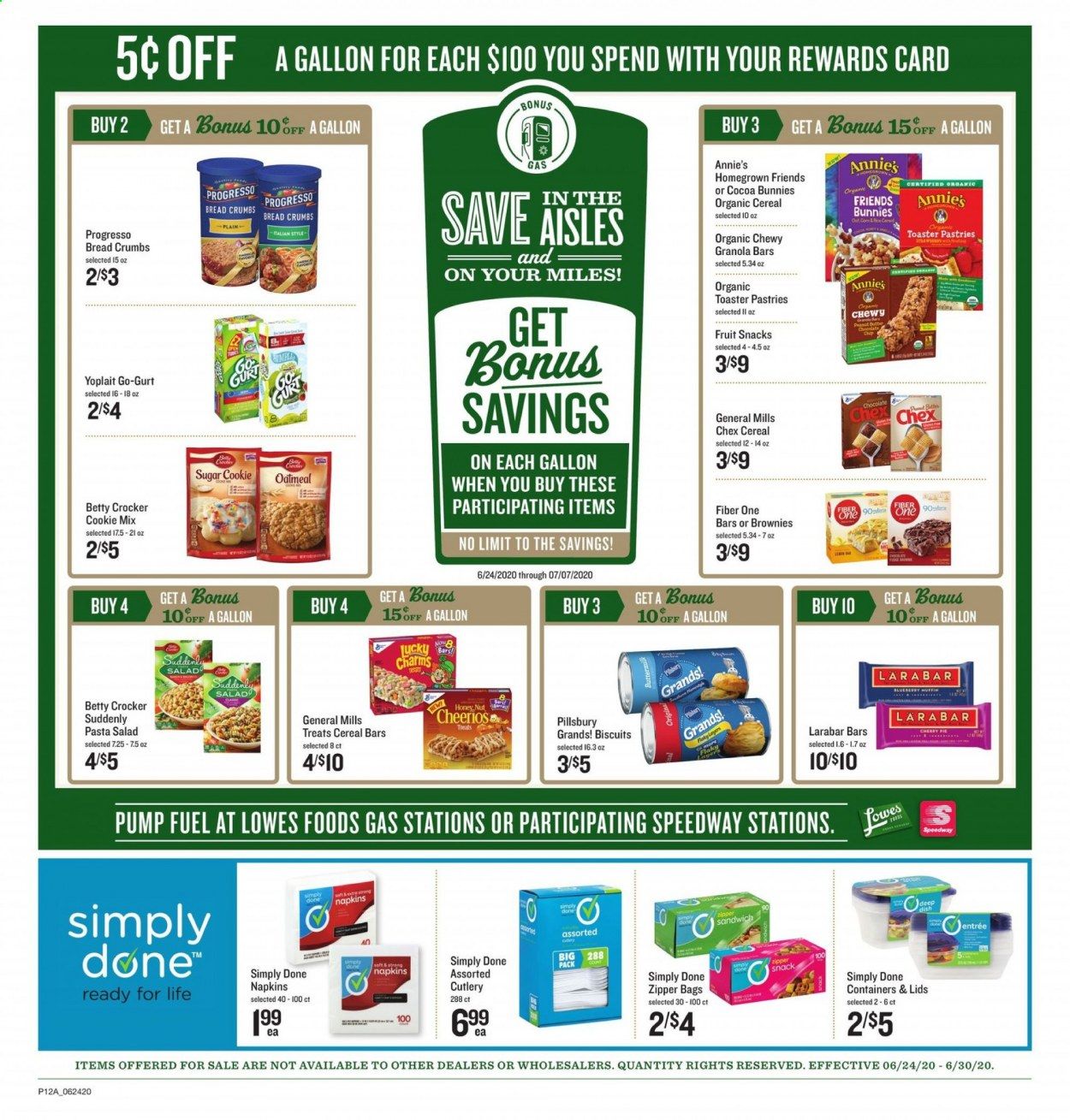 Lowes Foods Weekly Ad & Flyer June 24 to 30