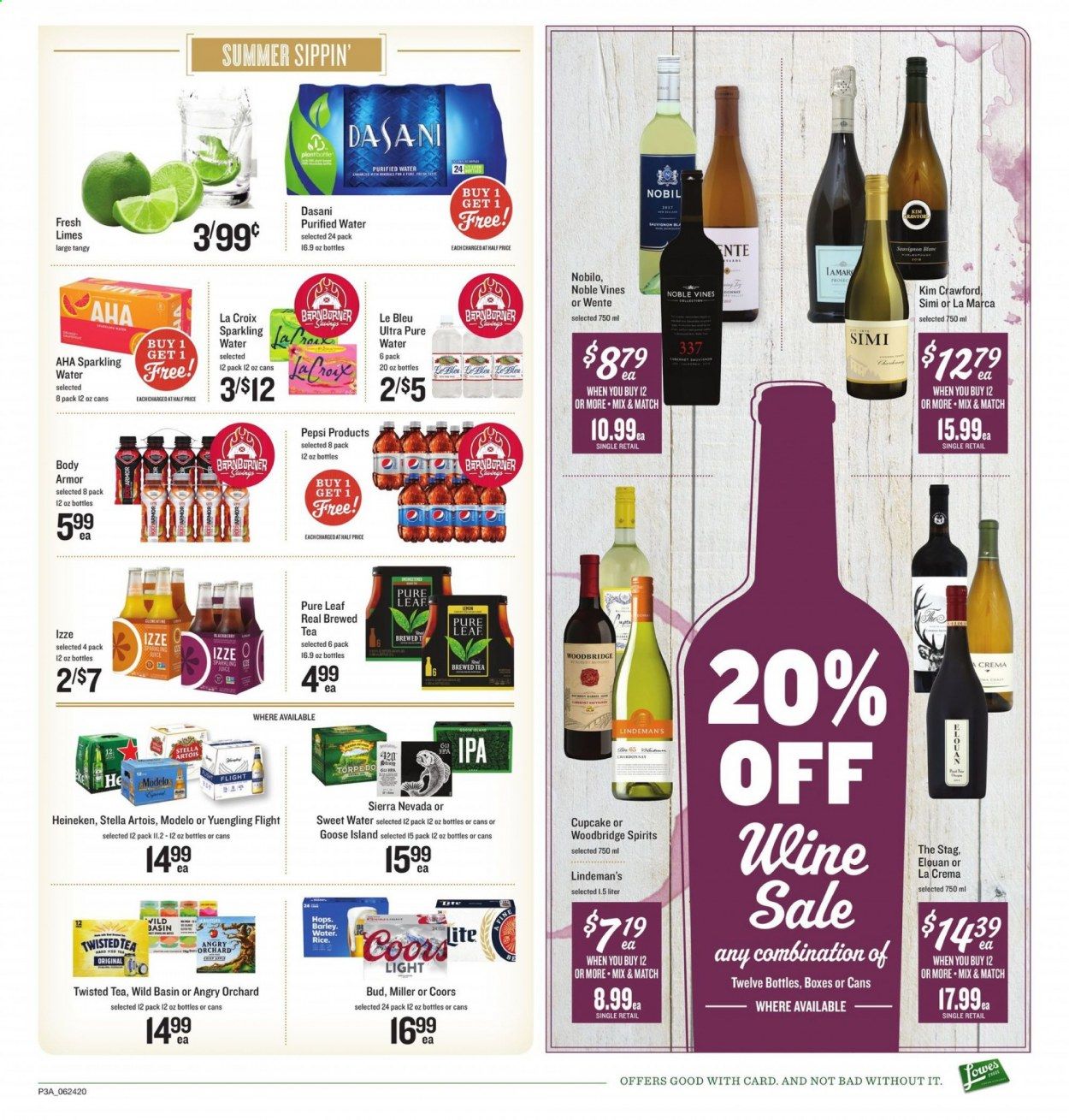 Lowes Foods Weekly Ad & Flyer June 24 to 30