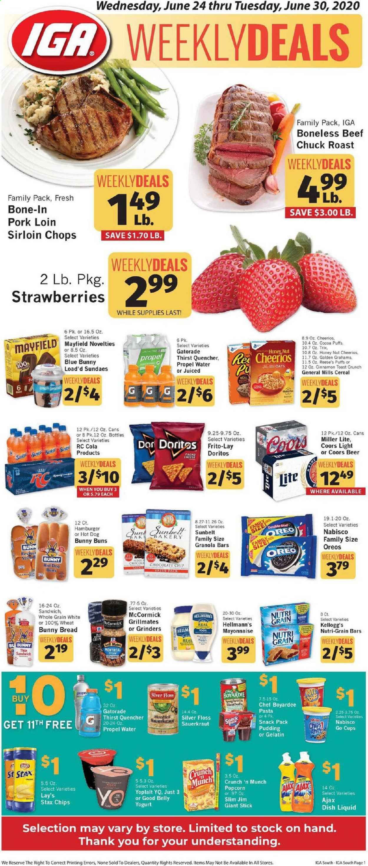 IGA (Kentucky) Weekly Ad & Flyer June 24 to 30