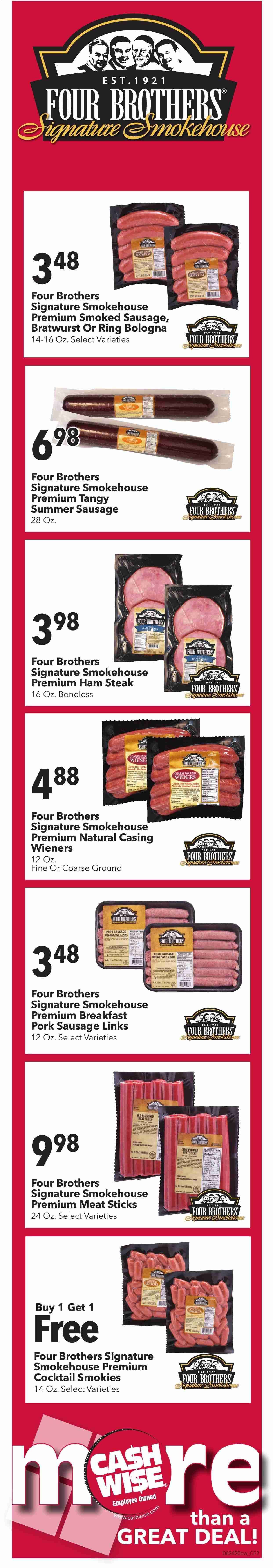 Cash Wise Weekly Ad & Flyer June 24 to 30