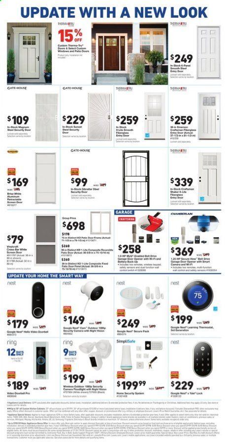 Lowe's (Weekly) Weekly Ad & Flyer June 25 to July 8