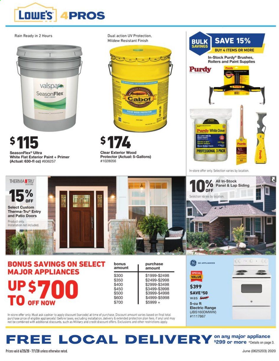 Lowe's Weekly Ad & Flyer June 25 to July 9
