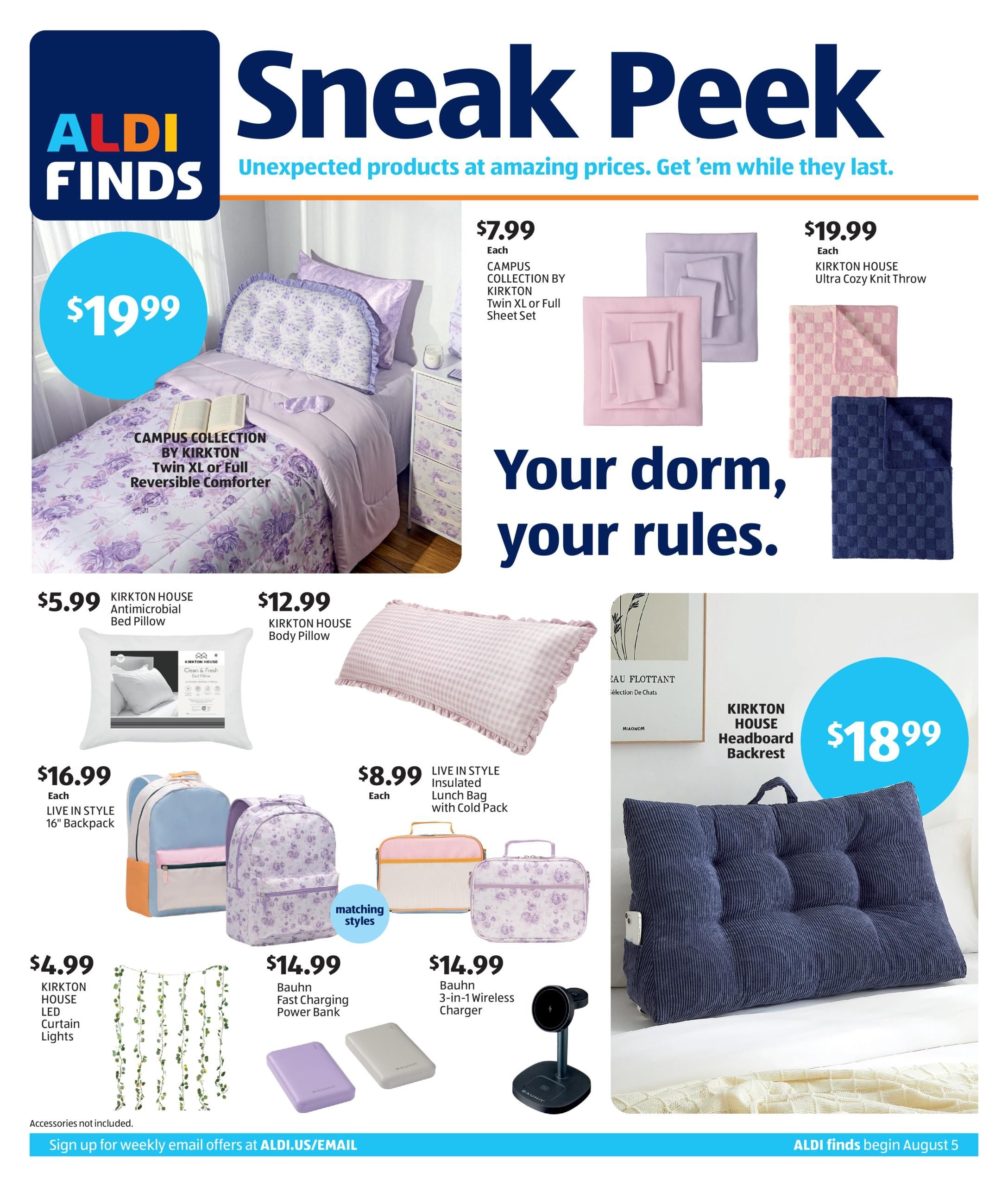 ALDI In Store Weekly Ad August 5 - 11, 2026