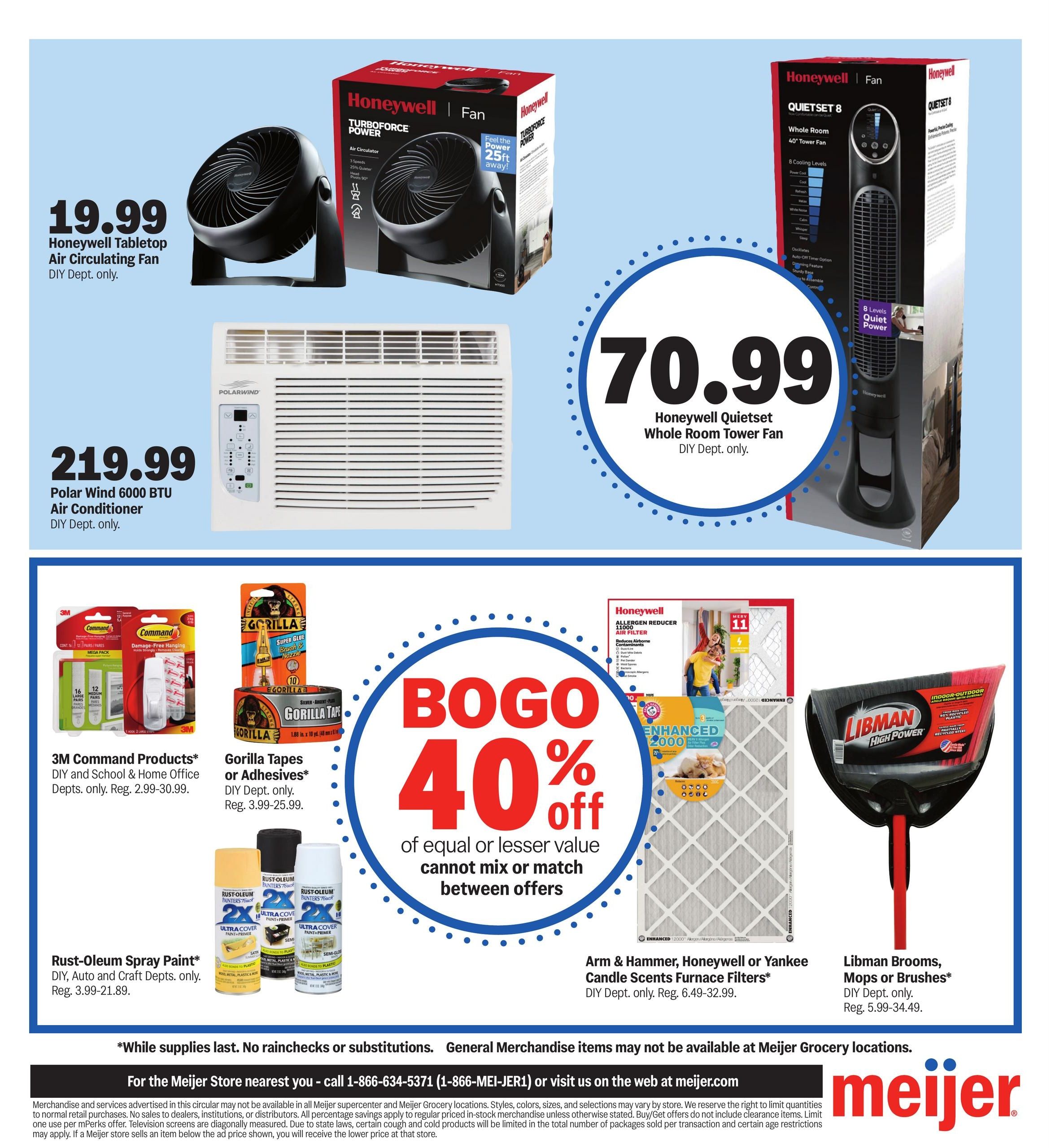 Meijer (Annawan Area, IL) college vibes. real low prices. Weekly Ad August 5 - 11, 2026