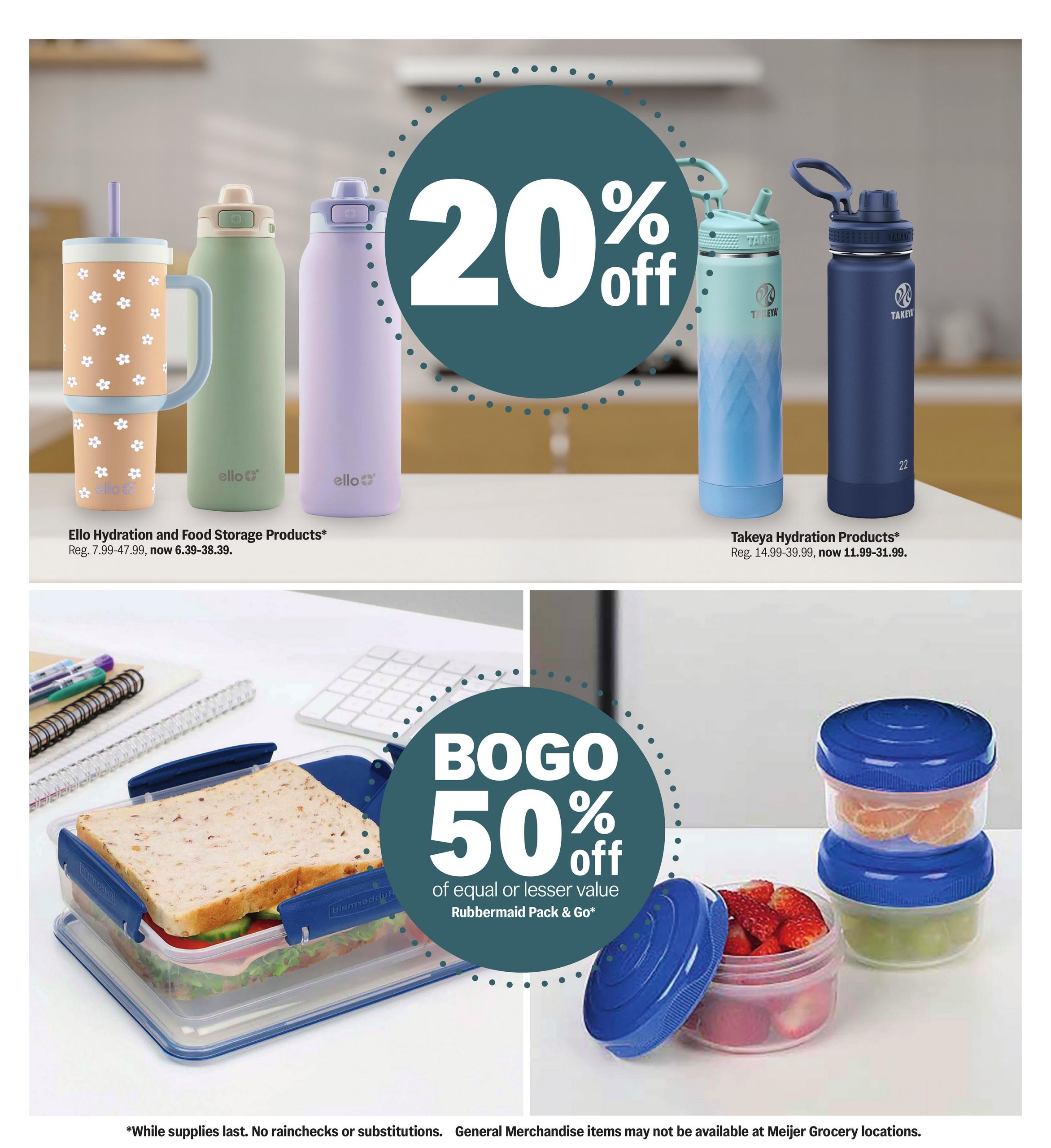 Meijer (IN, MI, OH) college vibes. real low prices. Weekly Ad August 5 - 11, 2026