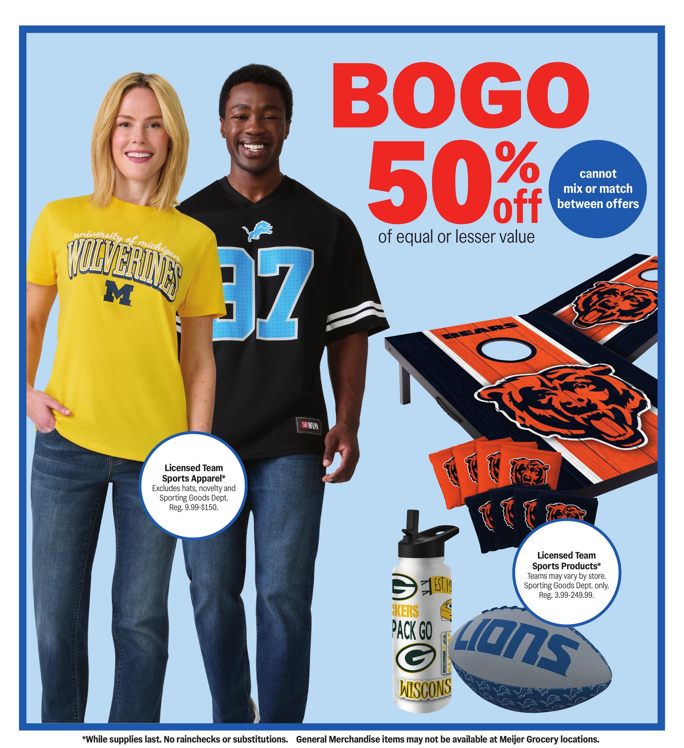 Meijer (IN, MI, OH) college vibes. real low prices. Weekly Ad August 5 - 11, 2026