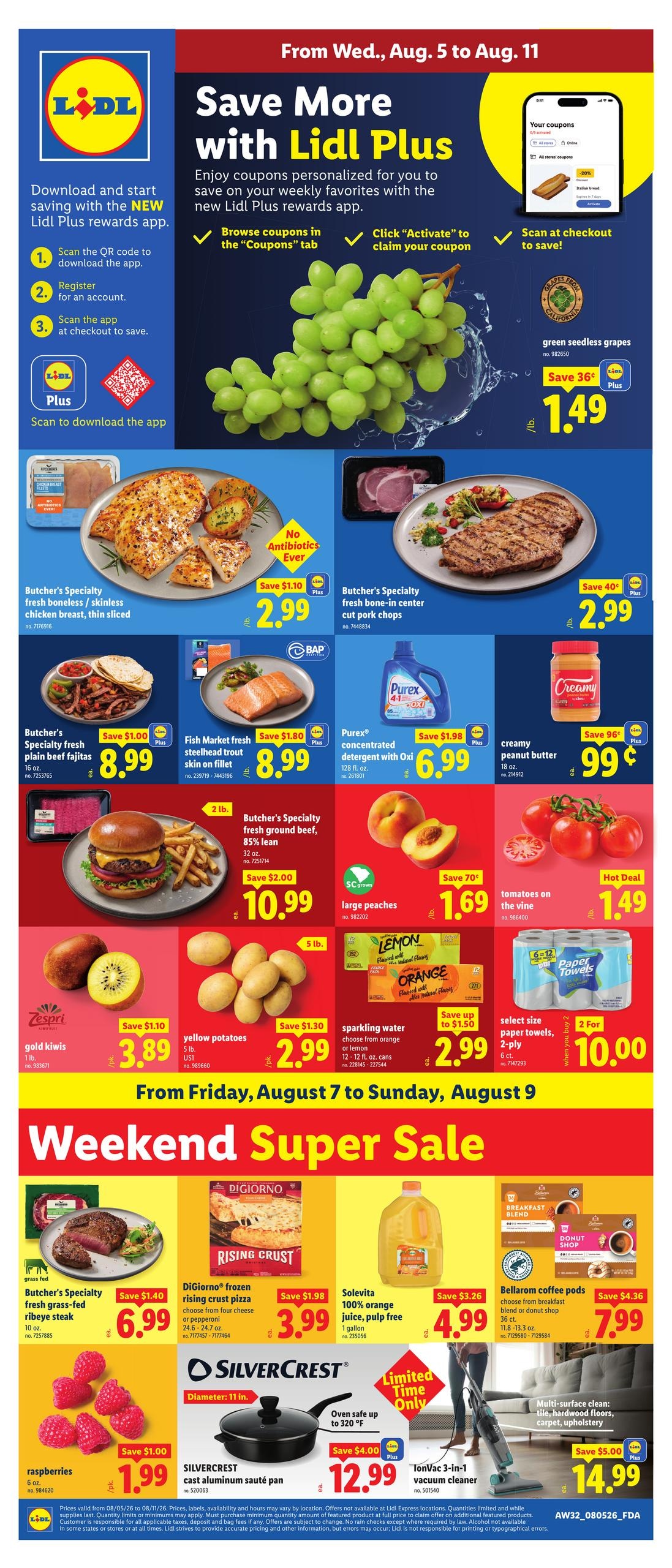Lidl (Dover Area, DE) Weekly Ad August 5 - 11, 2026