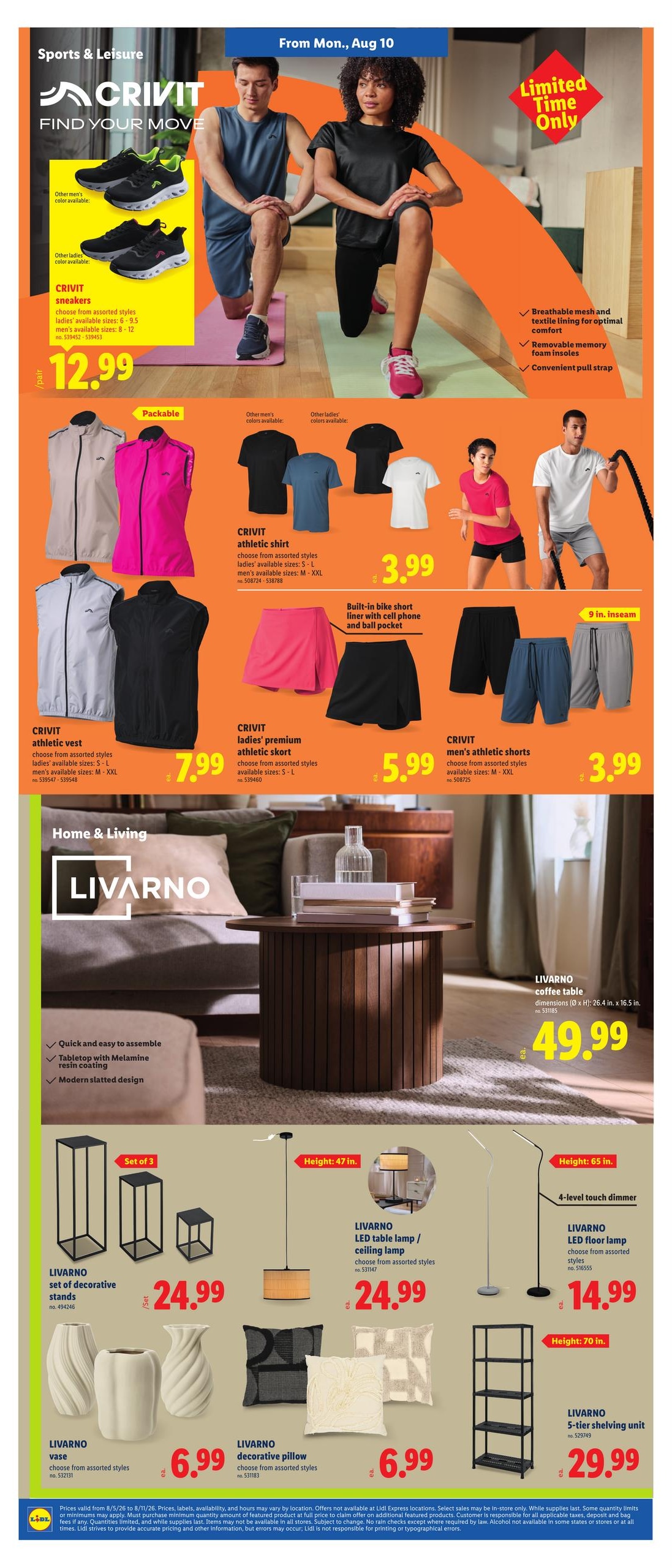 Lidl (Washington Area, DC) Weekly Ad August 5 - 11, 2026