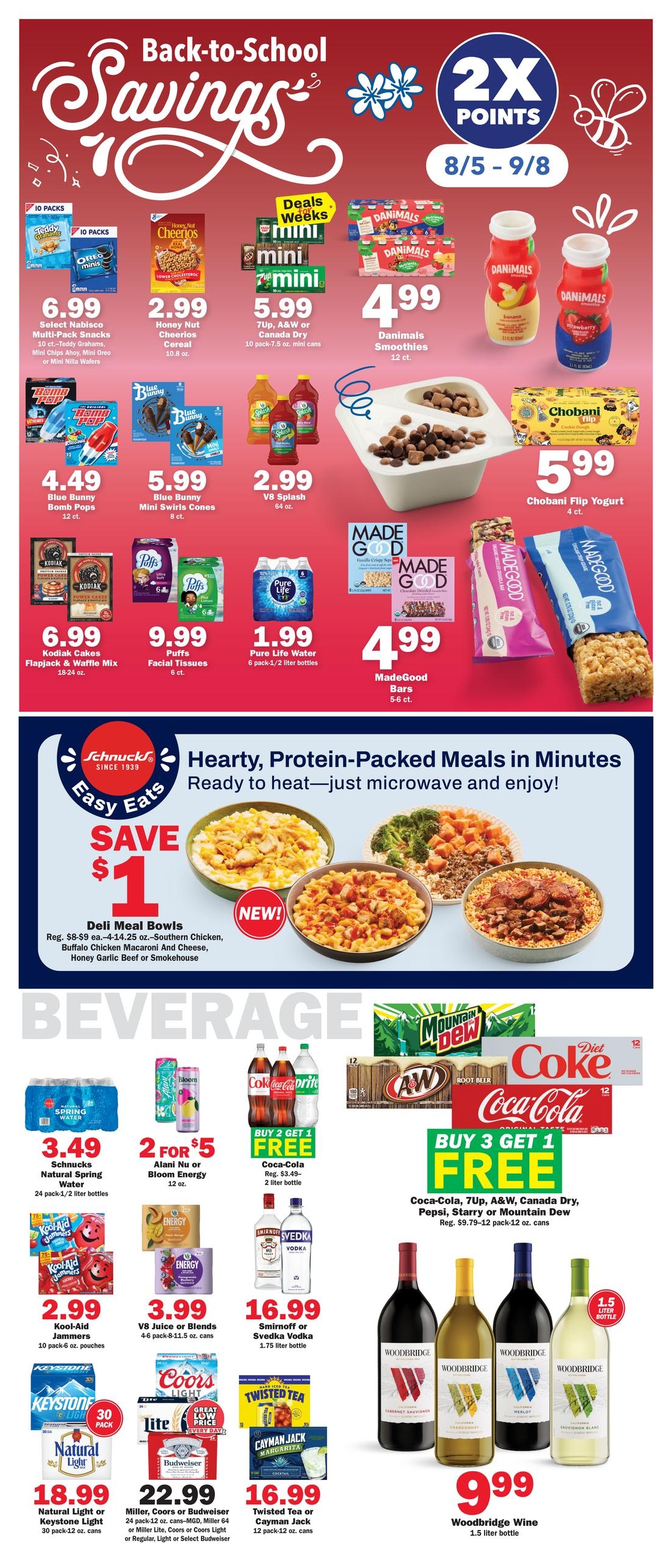 Schnucks (Evansville–Henderson Area, IN–KY) Weekly Print Weekly Ad August 5 - 11, 2026