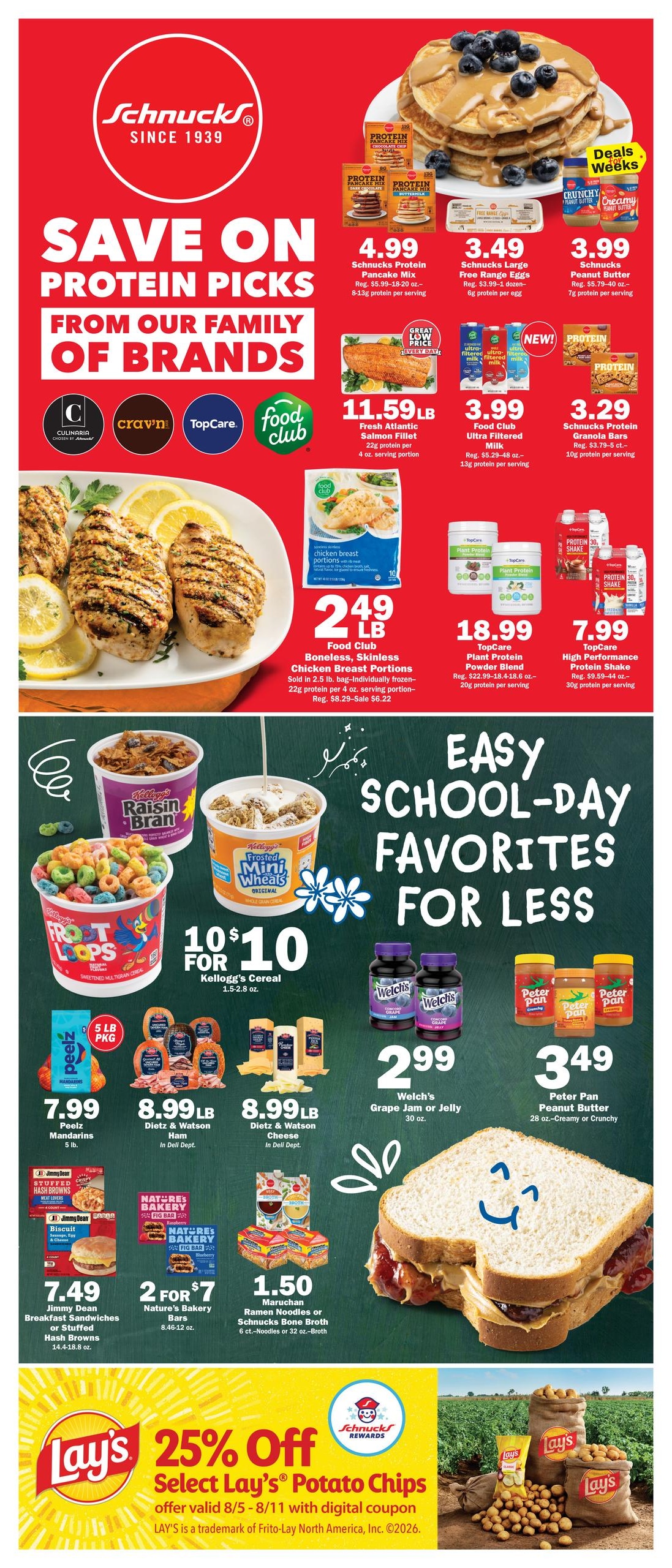 Schnucks (Jefferson City–Westphalia Area, MO) Weekly Print Weekly Ad August 5 - 11, 2026