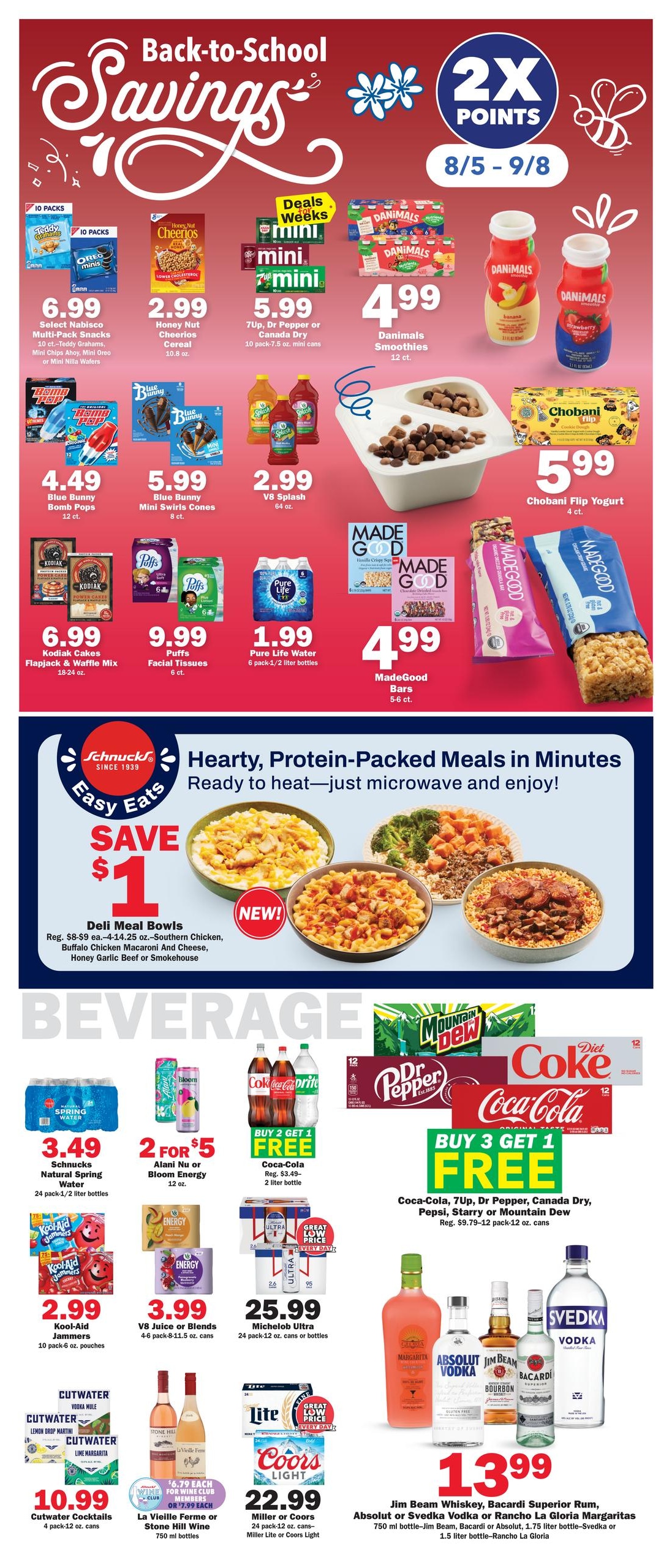 Schnucks (Jefferson City–Westphalia Area, MO) Weekly Print Weekly Ad August 5 - 11, 2026