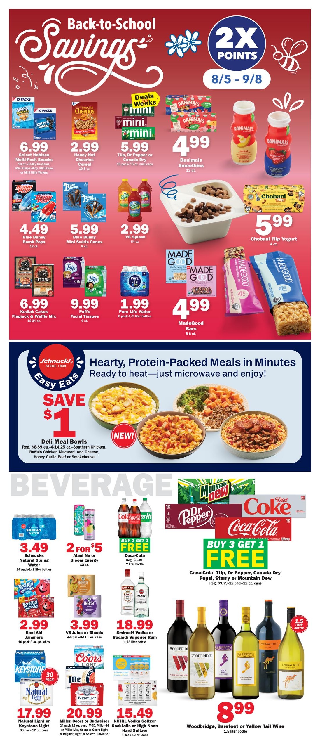 Schnucks (Springfield Area, IL) Weekly Print Weekly Ad August 5 - 11, 2026