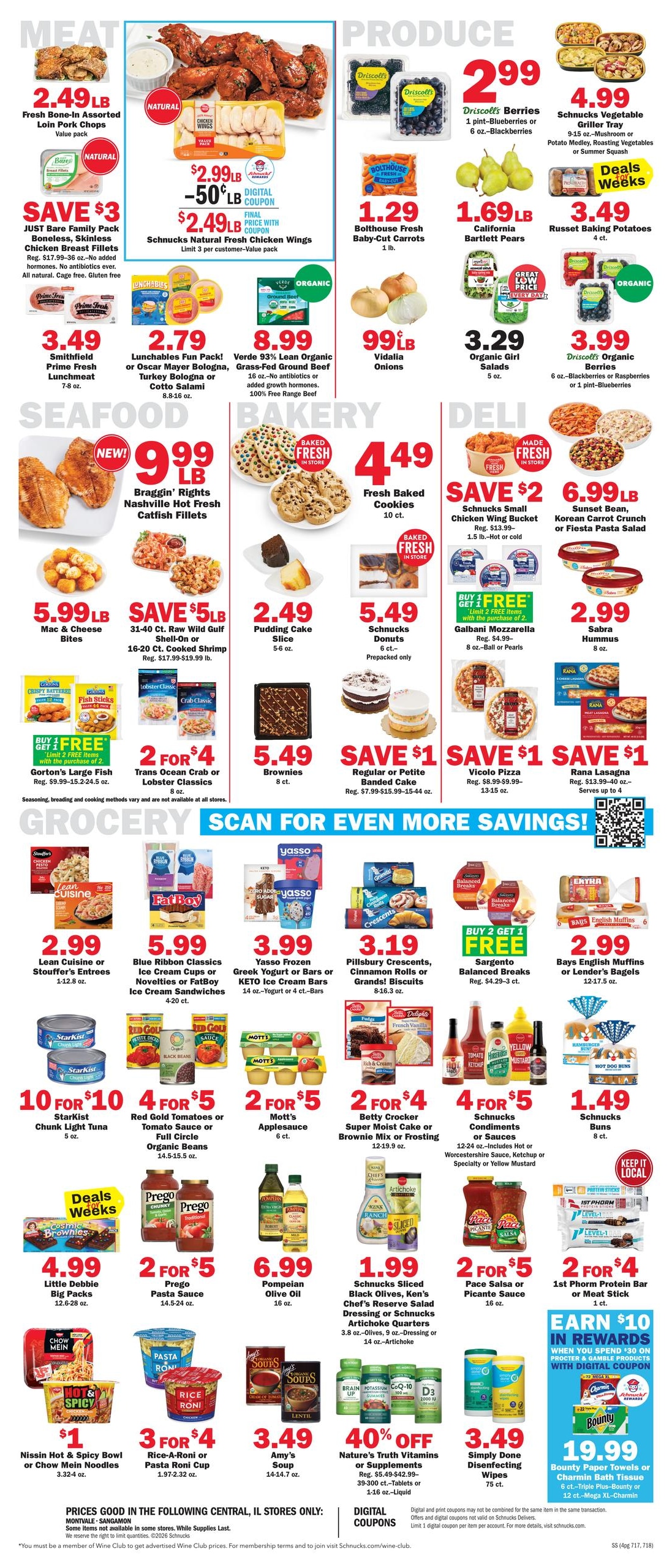 Schnucks (Springfield Area, IL) Weekly Print Weekly Ad August 5 - 11, 2026