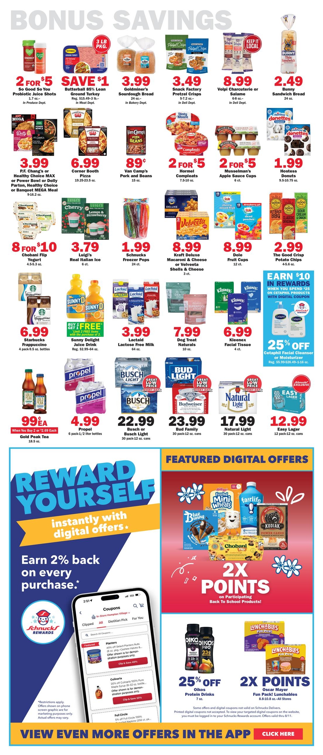 Schnucks (St. Louis–Lovejoy Area, IL–MO) Weekly Print Weekly Ad August 5 - 11, 2026