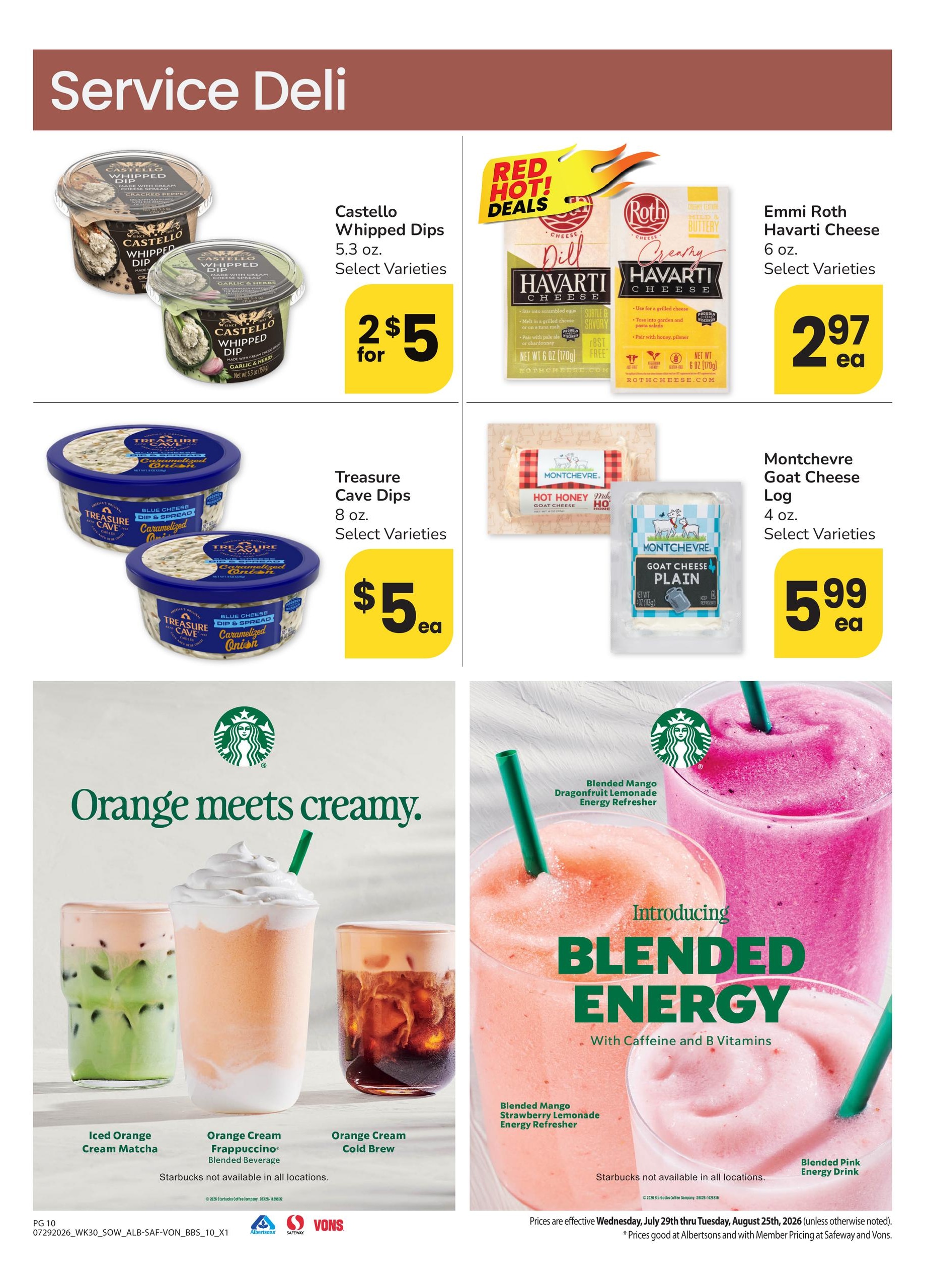 Albertsons (AZ, NM, NV, TX, UT) Big Book of Savings Weekly Ad July 29 - August 25, 2026