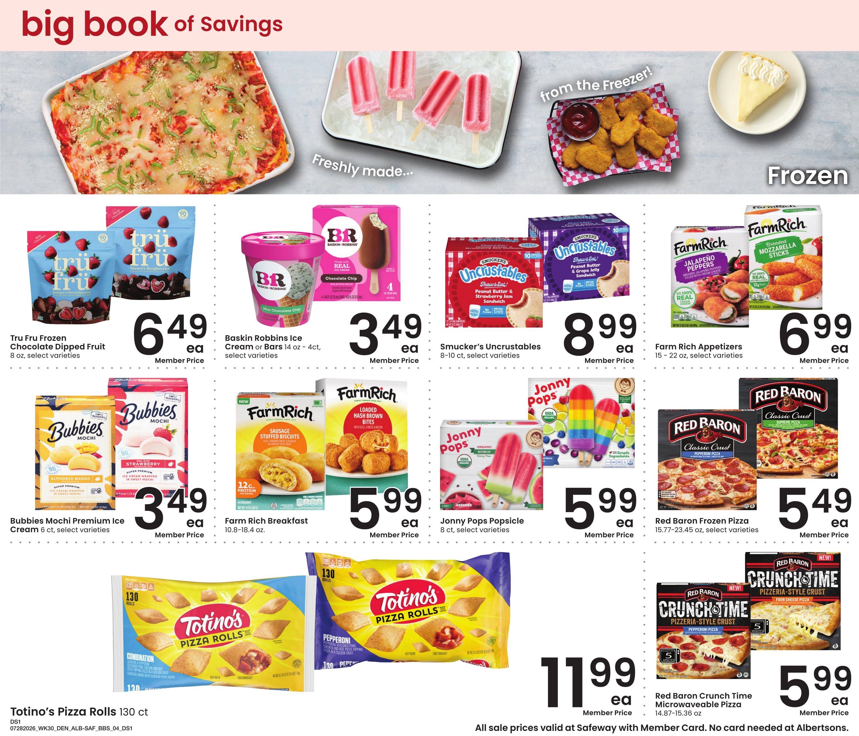 Albertsons (CO, WY) Big Book of Savings Weekly Ad July 28 - August 24, 2026