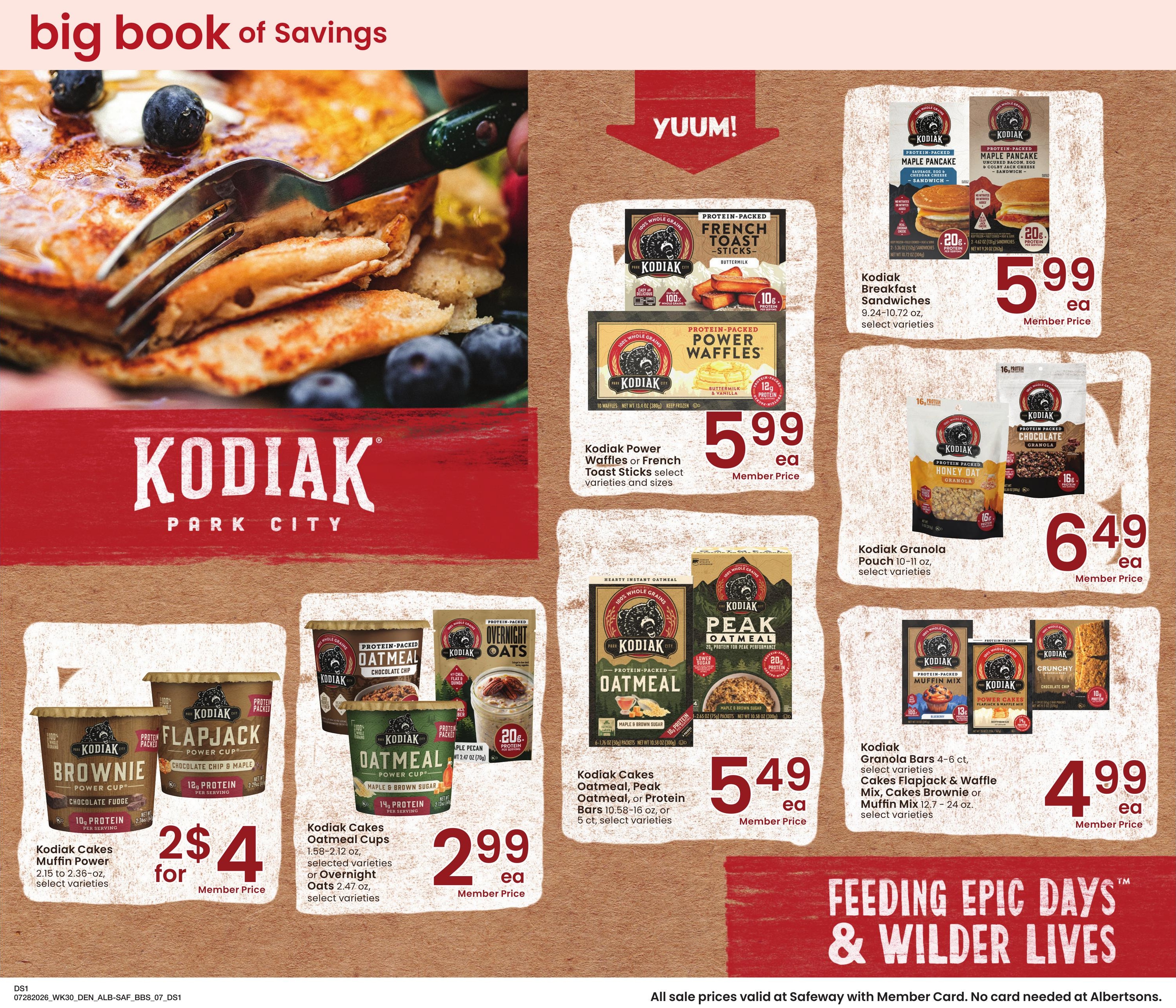 Albertsons (CO, WY) Big Book of Savings Weekly Ad July 28 - August 24, 2026