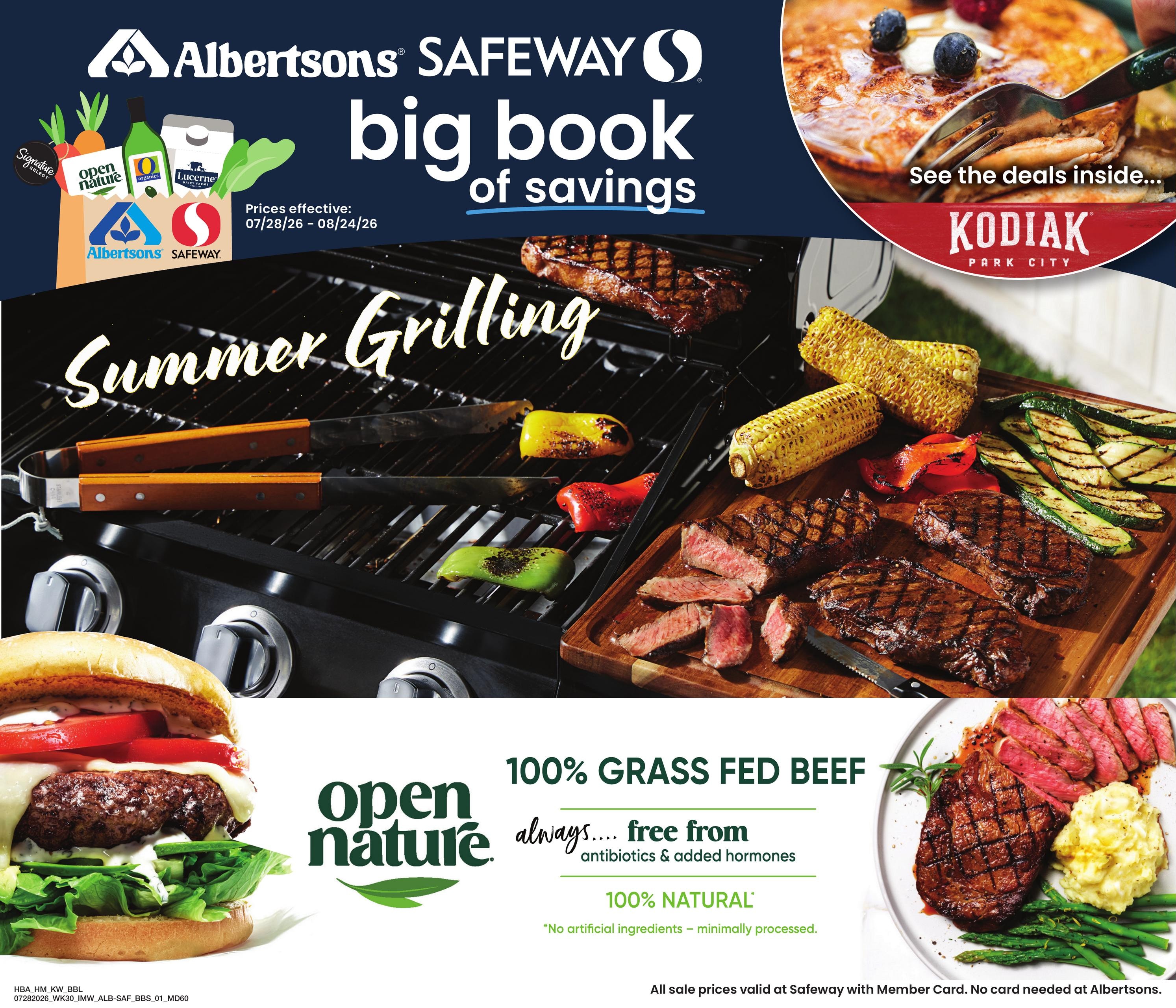 Albertsons (MT) Big Book of Savings Weekly Ad July 28 - August 24, 2026