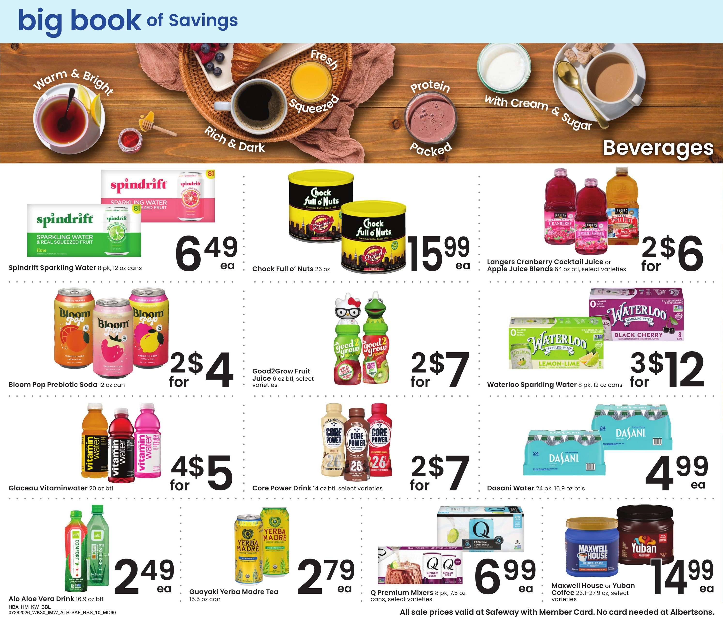 Albertsons (MT) Big Book of Savings Weekly Ad July 28 - August 24, 2026
