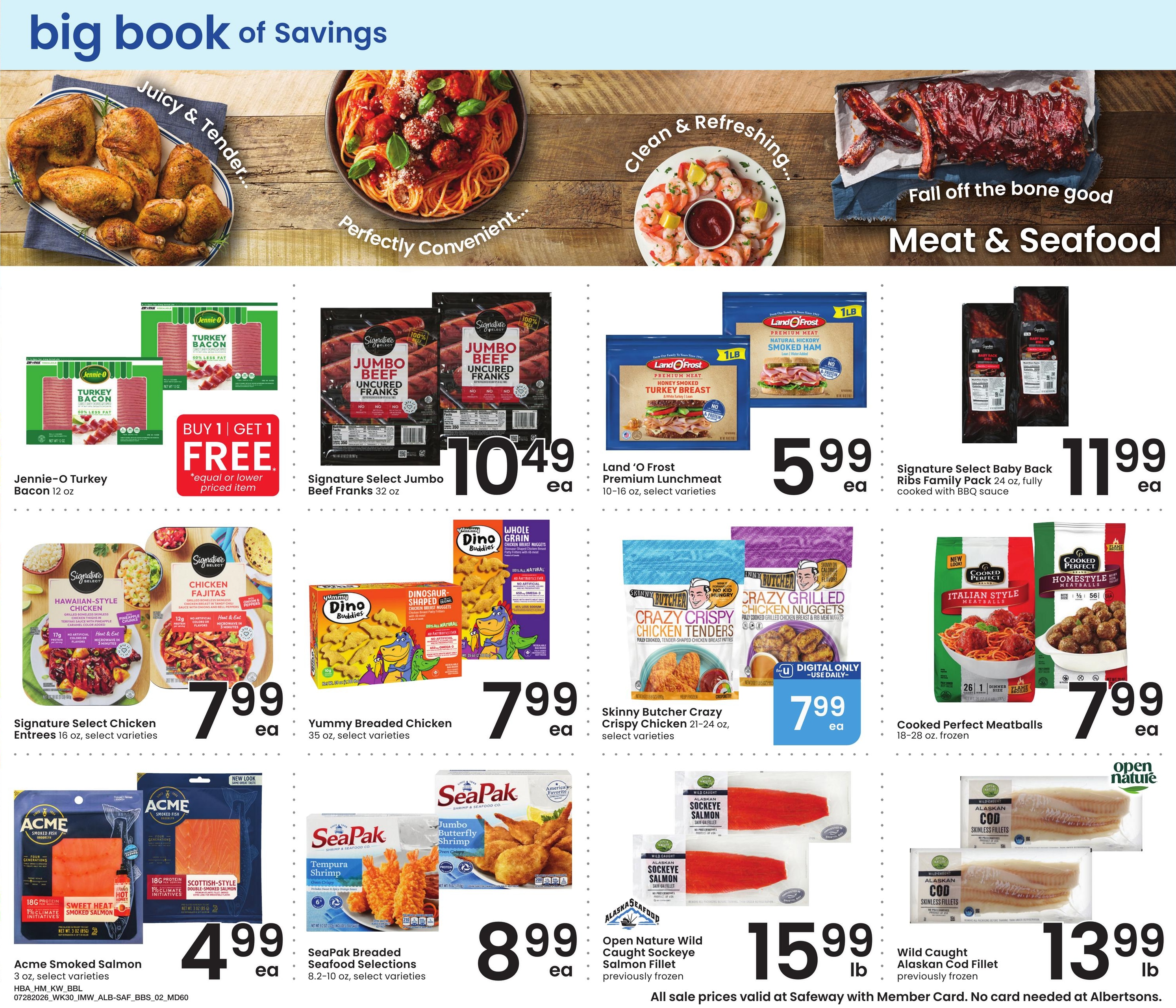 Albertsons (MT) Big Book of Savings Weekly Ad July 28 - August 24, 2026
