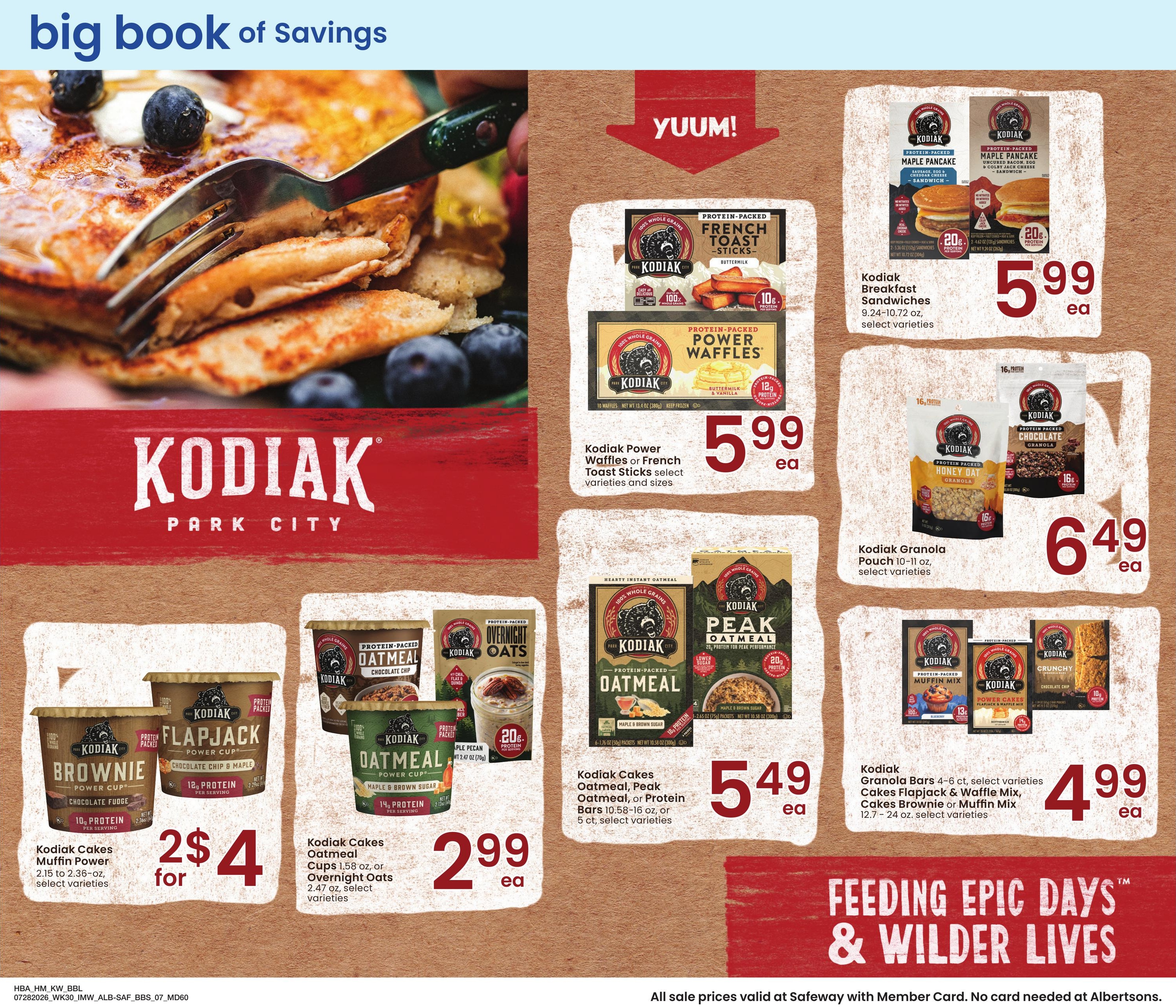 Albertsons (MT) Big Book of Savings Weekly Ad July 28 - August 24, 2026
