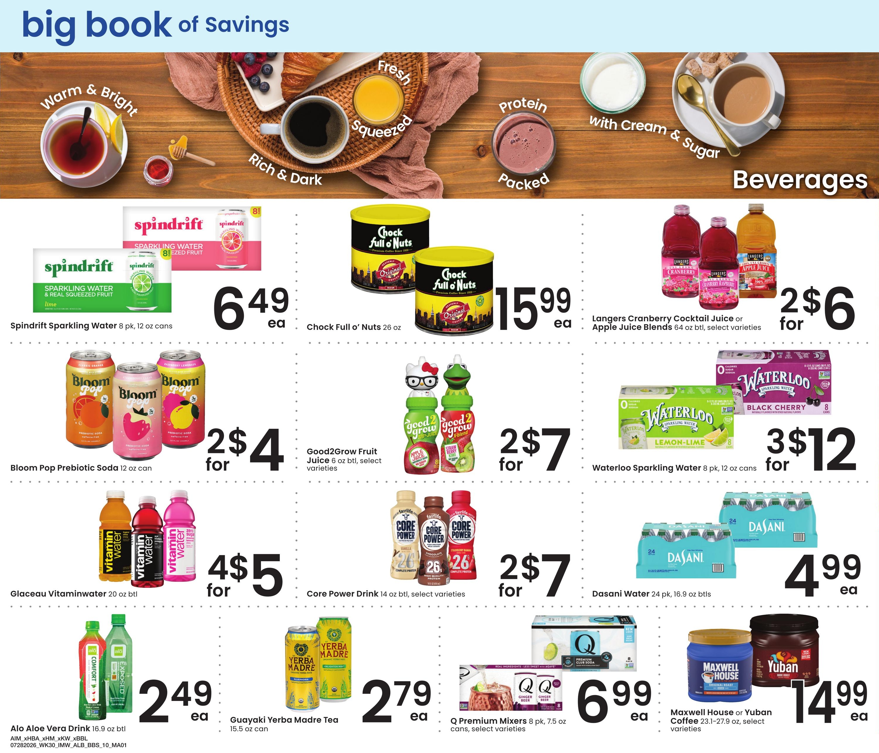 Albertsons (ID, MT, ND, NV, OR, WY) Big Book of Savings Weekly Ad July 28 - August 24, 2026