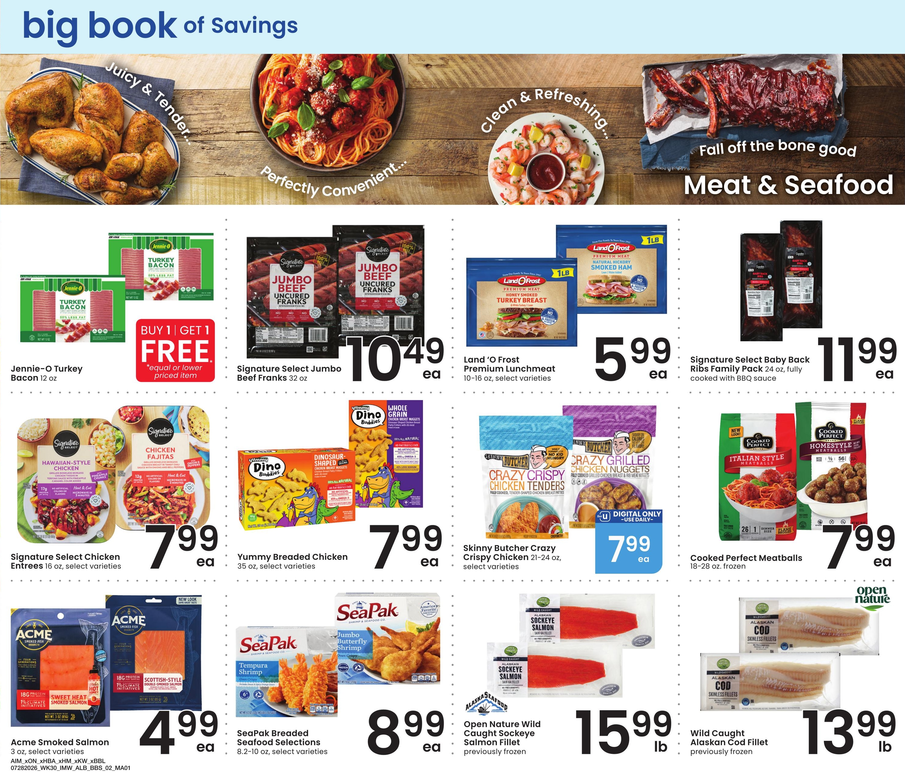 Albertsons (ID, MT, ND, NV, OR, WY) Big Book of Savings Weekly Ad July 28 - August 24, 2026