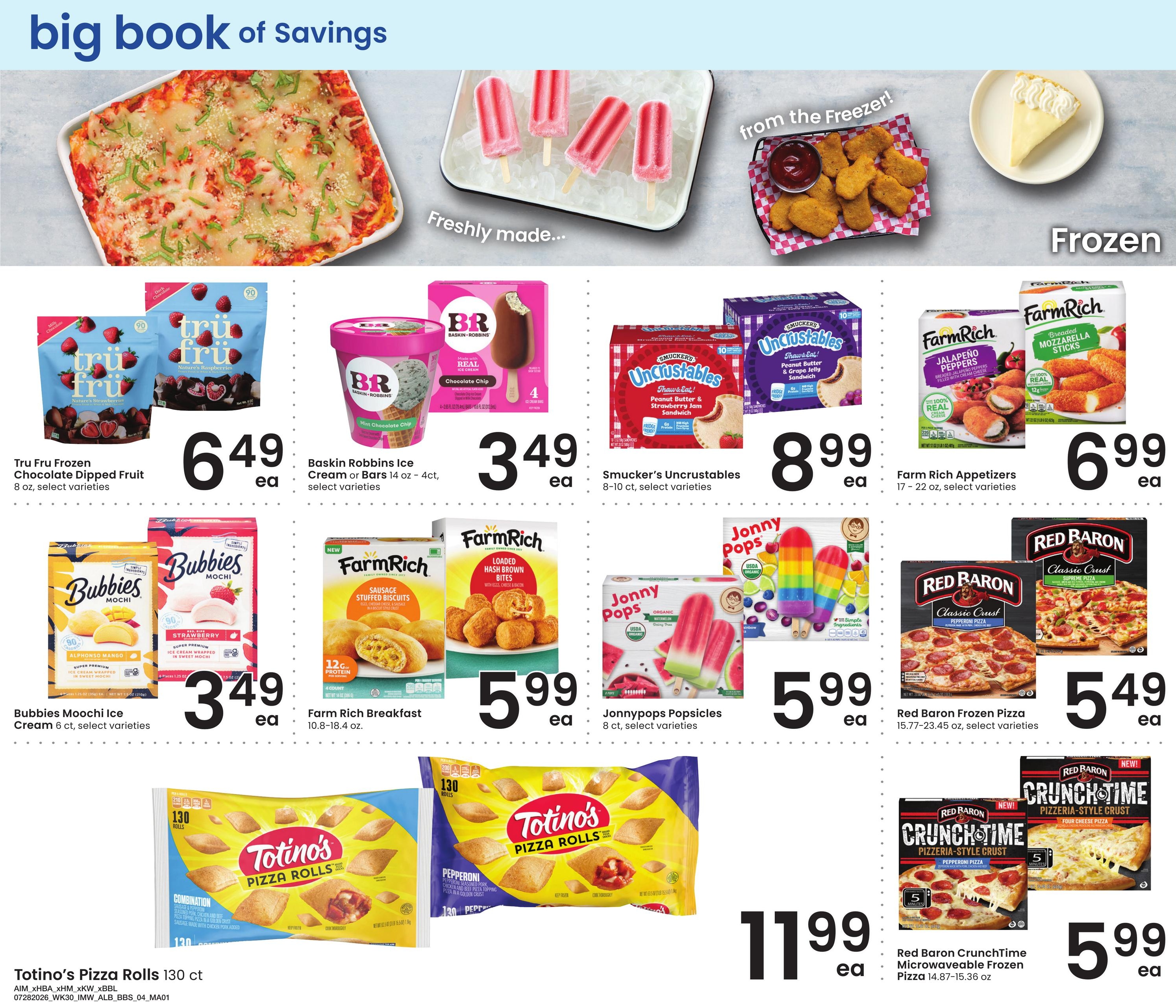 Albertsons (ID, MT, ND, NV, OR, WY) Big Book of Savings Weekly Ad July 28 - August 24, 2026