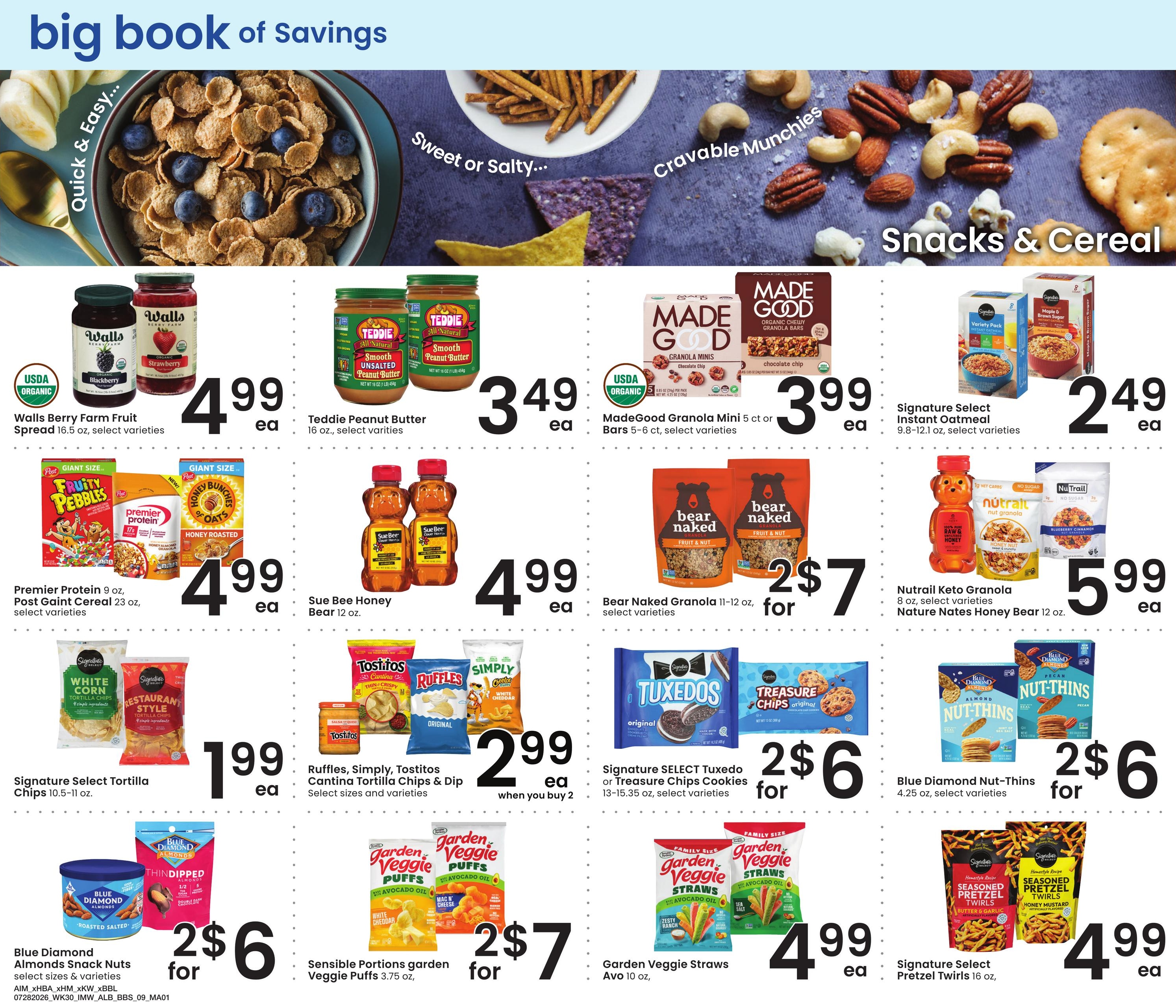 Albertsons (ID, MT, ND, NV, OR, WY) Big Book of Savings Weekly Ad July 28 - August 24, 2026