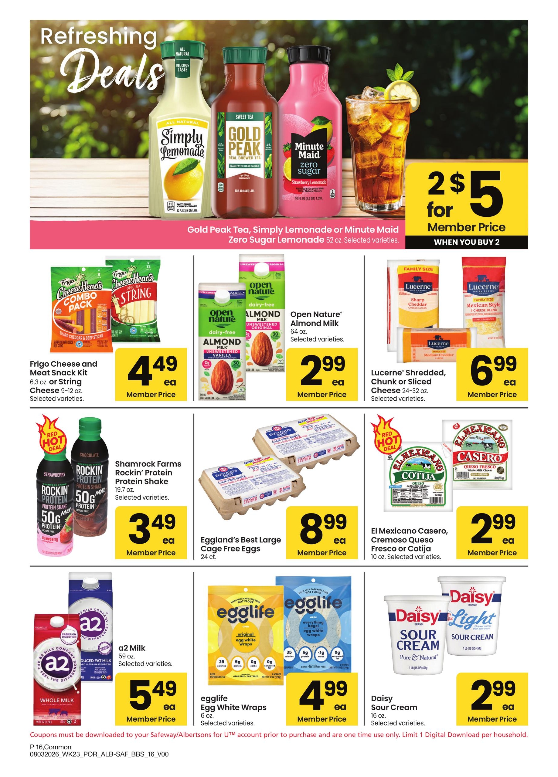 Albertsons (OR, WA) Big Book of Savings Weekly Ad August 3 - 30, 2026
