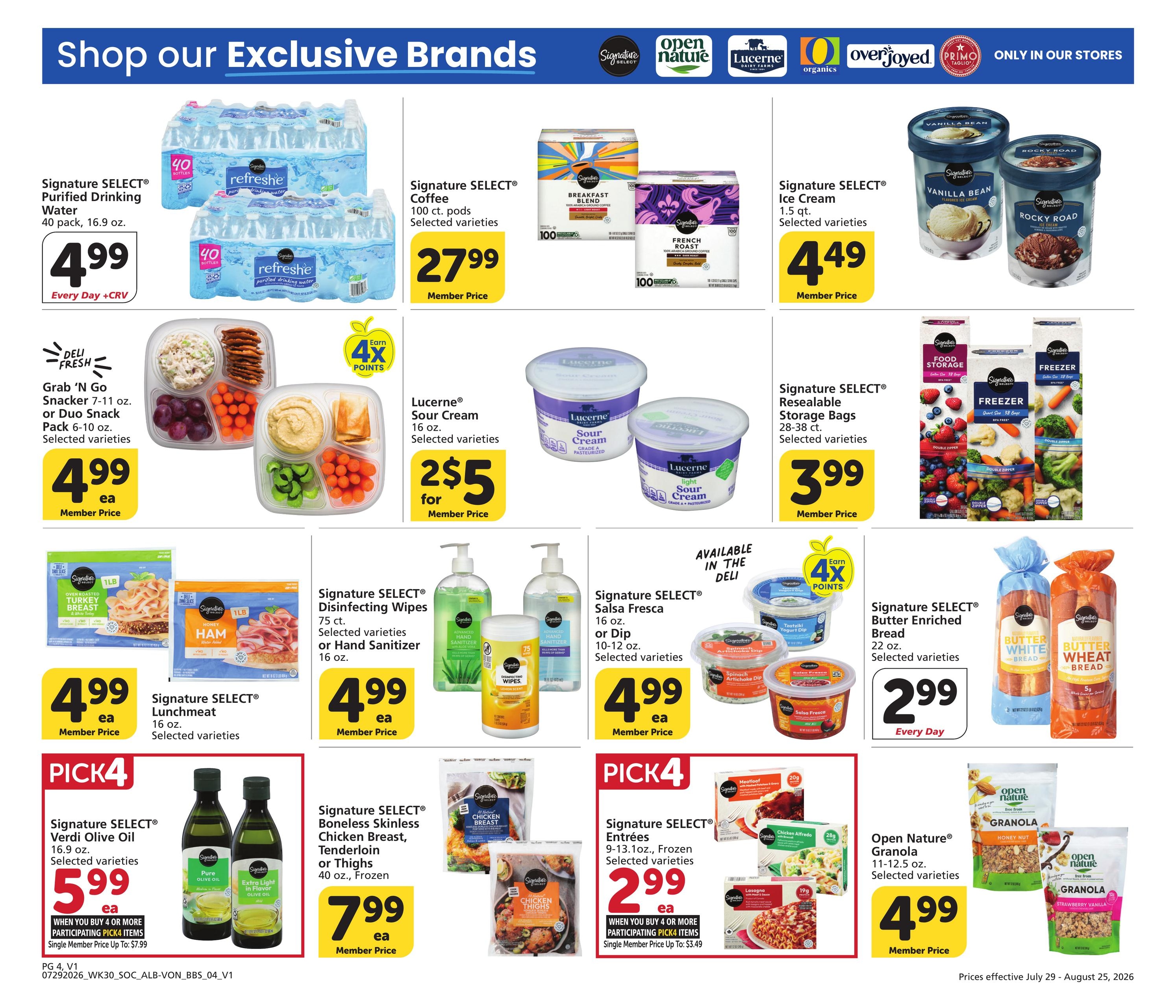 Albertsons (San Diego–La Jolla Area, CA) Big Book of Savings Weekly Ad July 29 - August 25, 2026