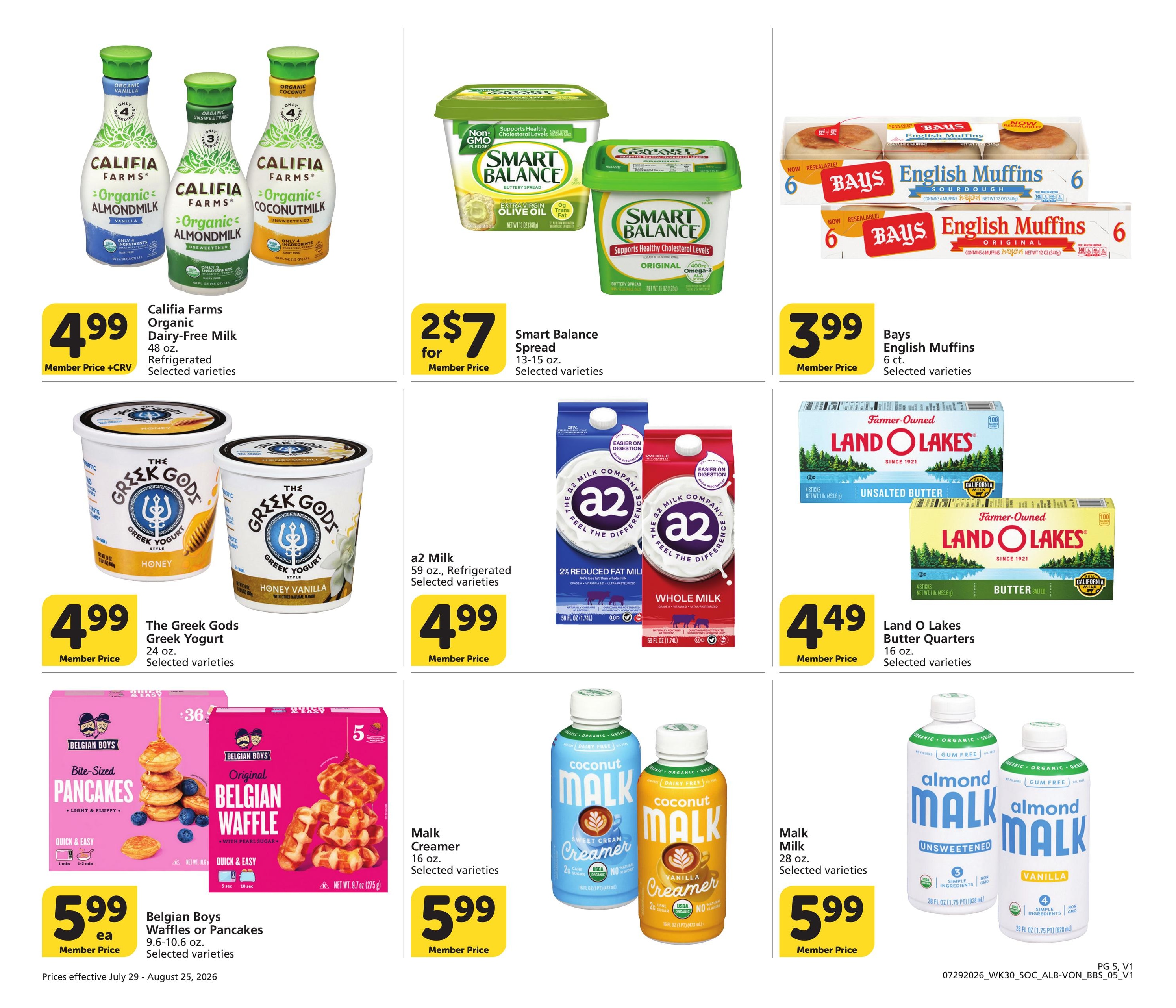 Albertsons (San Diego–La Jolla Area, CA) Big Book of Savings Weekly Ad July 29 - August 25, 2026