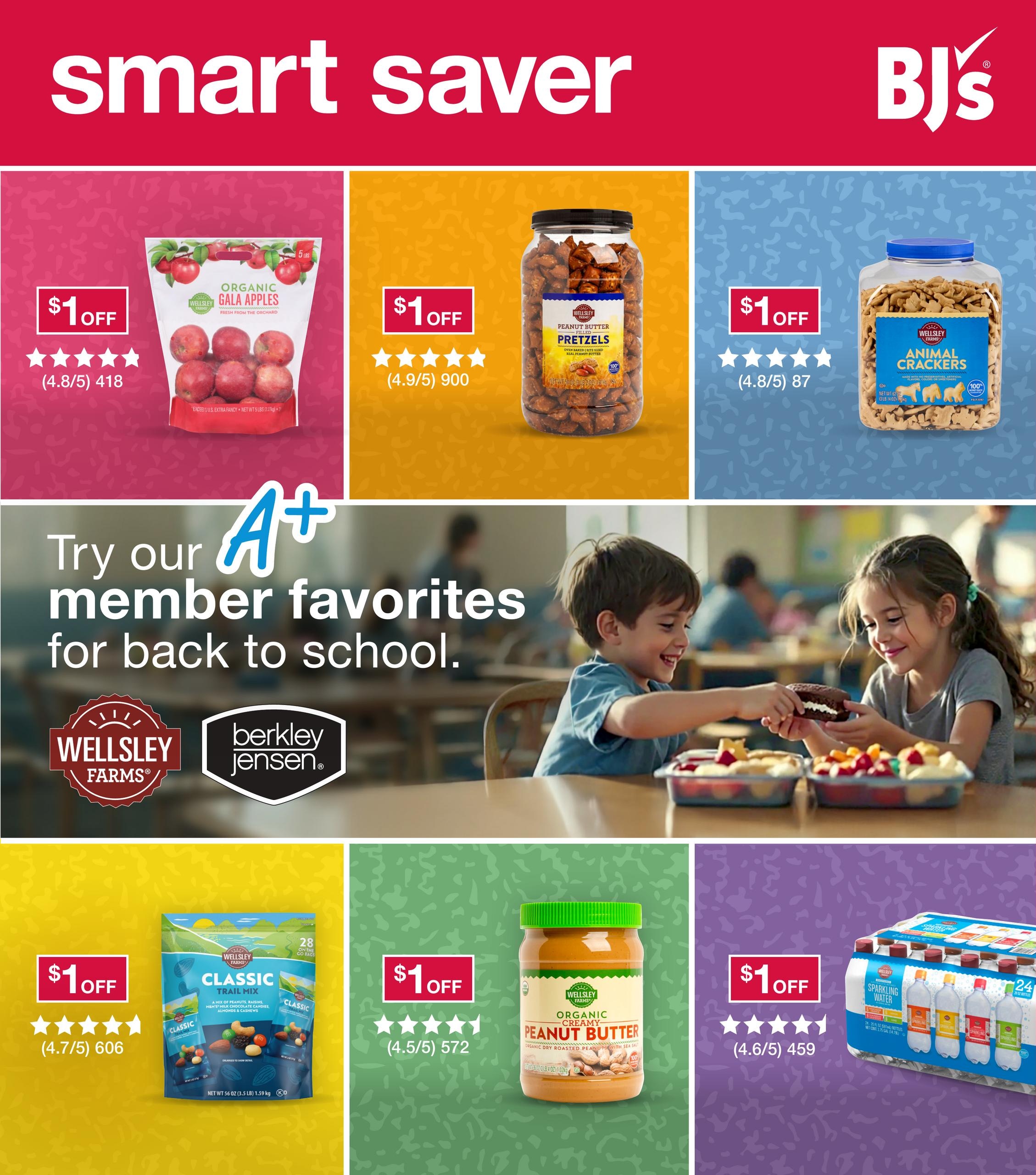 BJ's Wholesale Club Smart Saver Weekly Ad July 28 - August 31, 2026