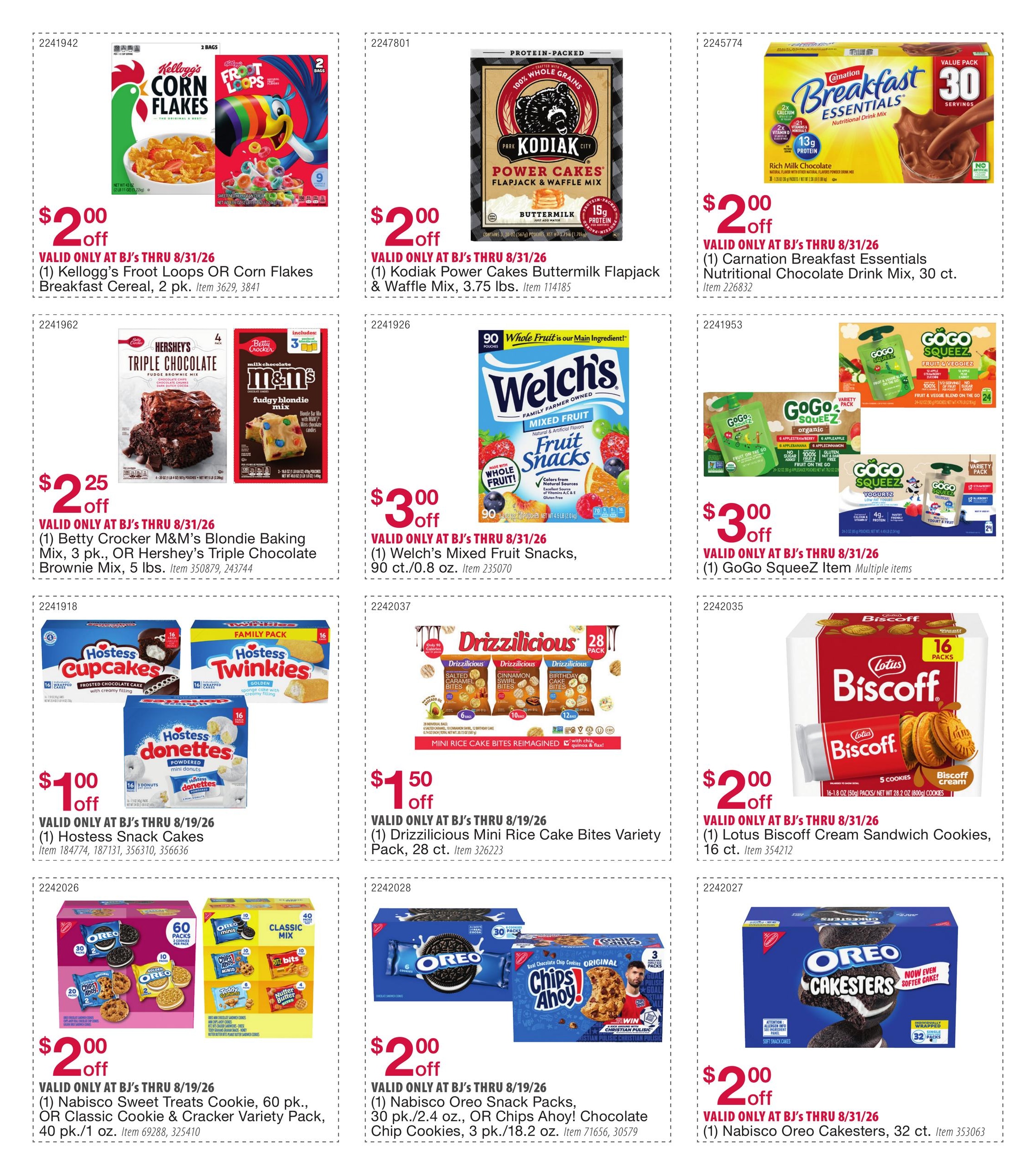 BJ's Wholesale Club Smart Saver Weekly Ad July 28 - August 31, 2026