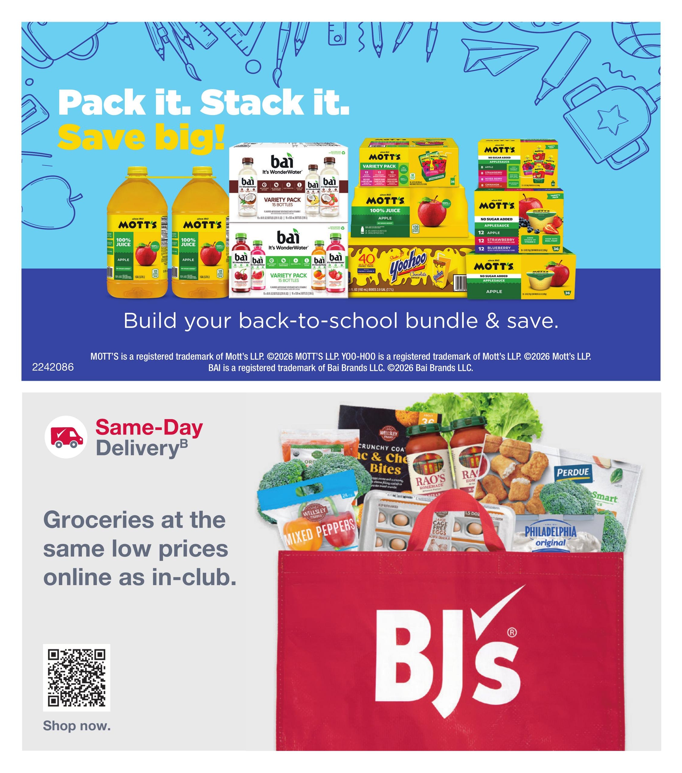 BJ's Wholesale Club Smart Saver Weekly Ad July 28 - August 31, 2026