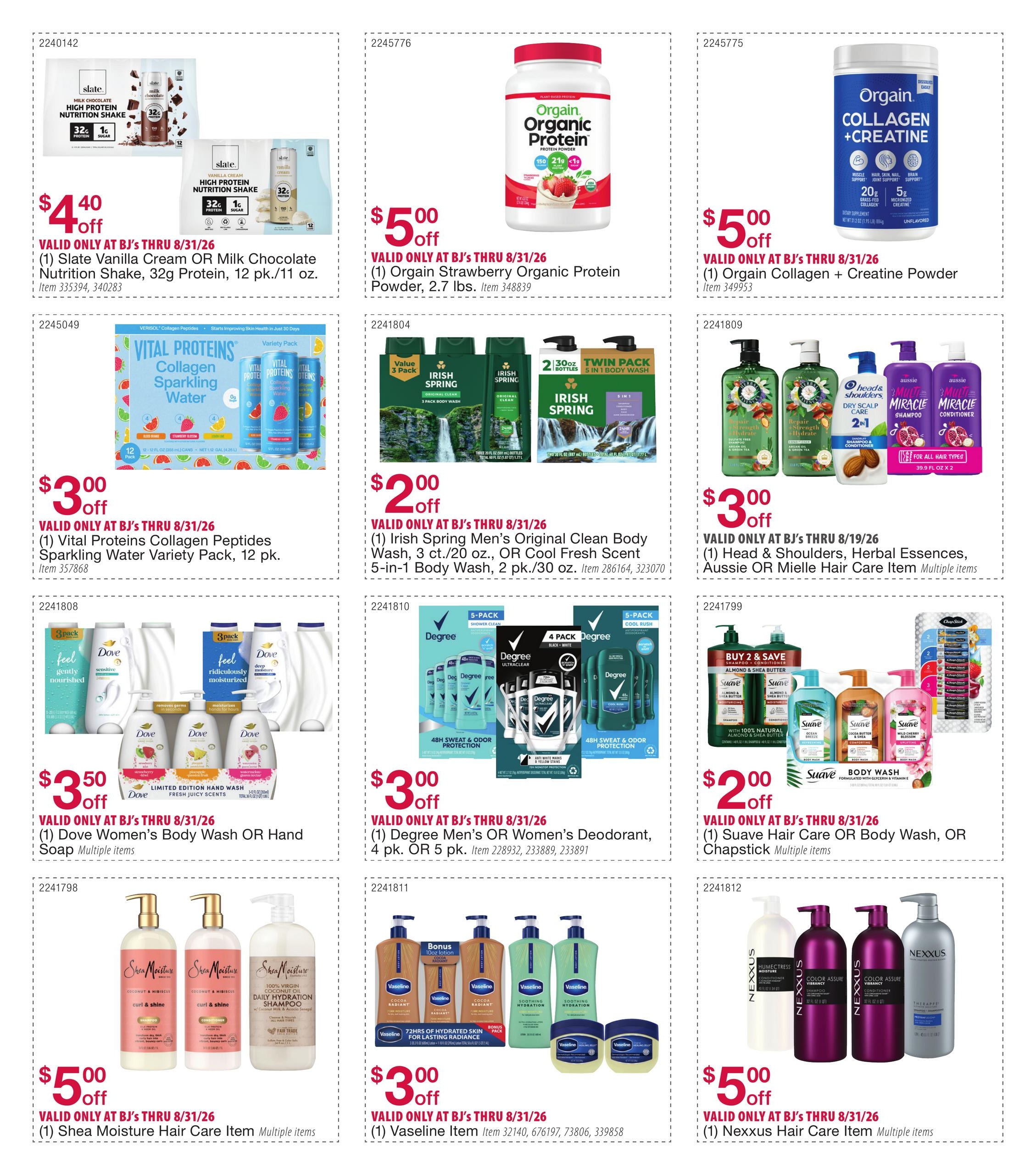 BJ's Wholesale Club Smart Saver Weekly Ad July 28 - August 31, 2026