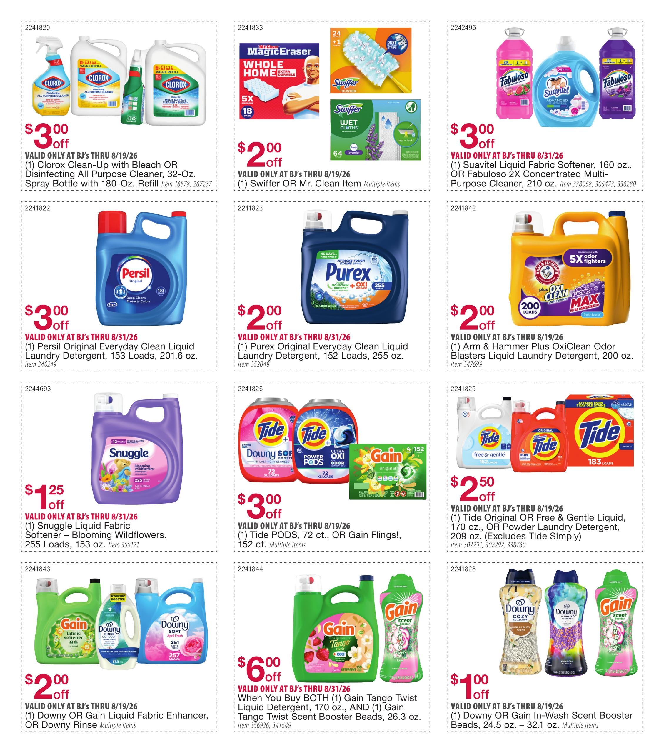 BJ's Wholesale Club Smart Saver Weekly Ad July 28 - August 31, 2026