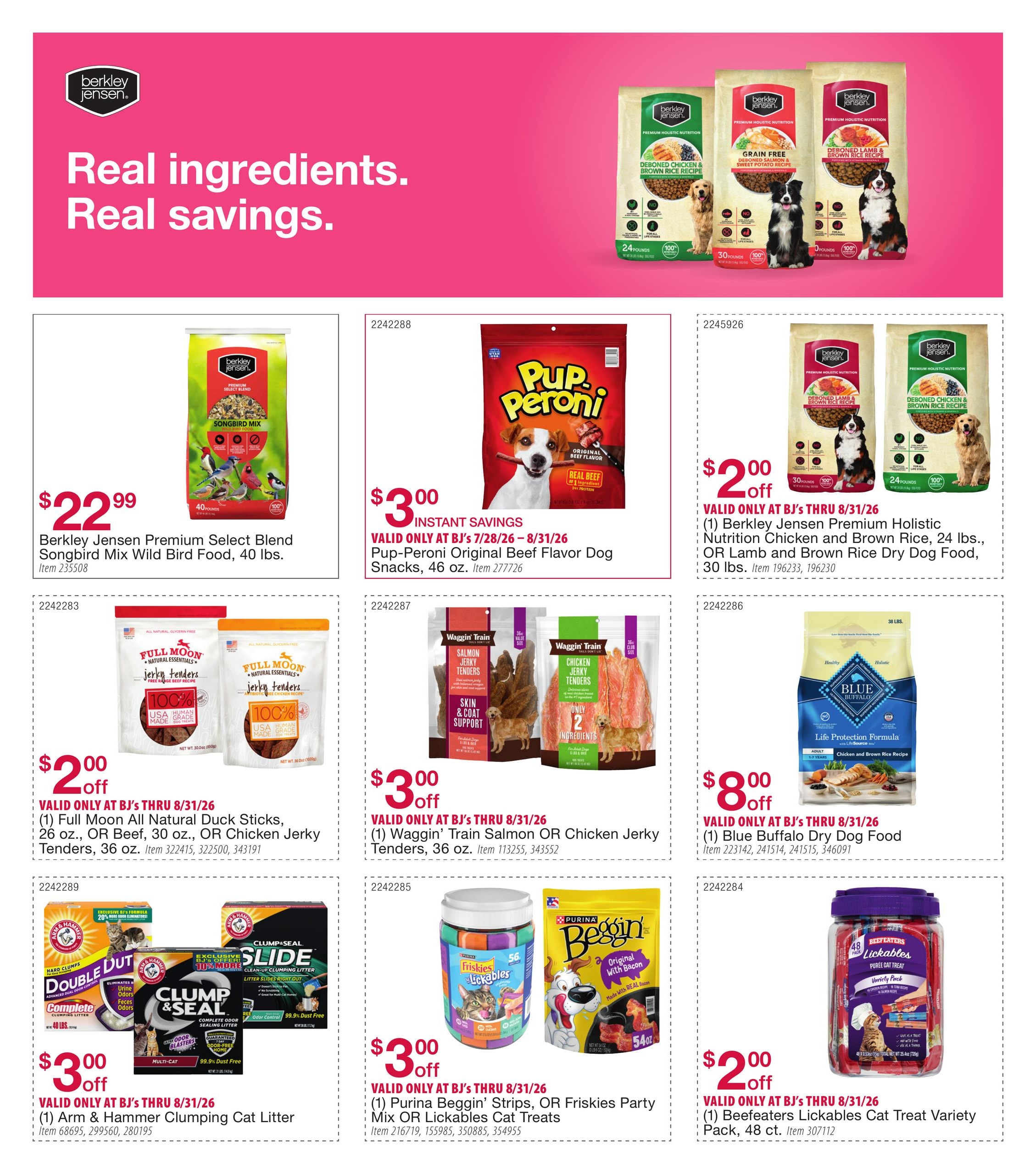 BJ's Wholesale Club Smart Saver Weekly Ad July 28 - August 31, 2026