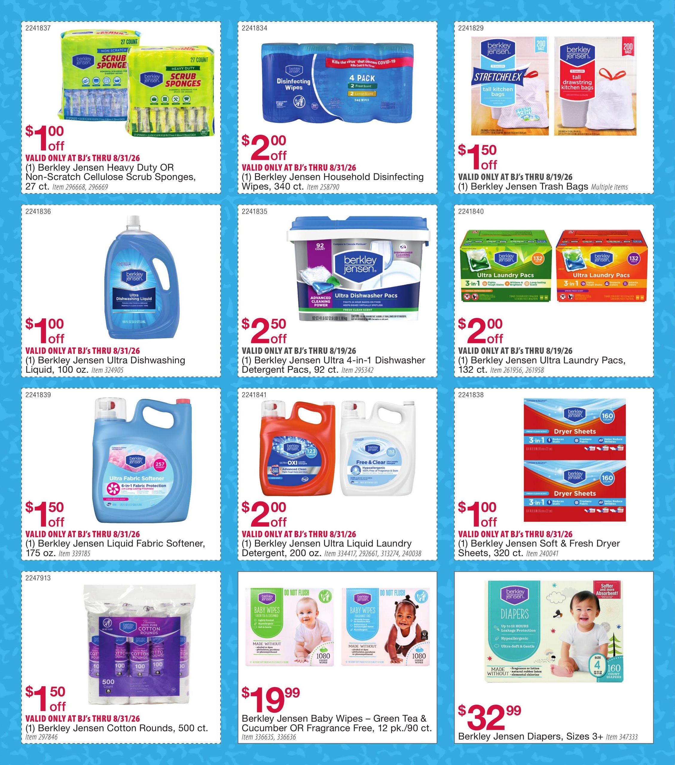 BJ's Wholesale Club Smart Saver Weekly Ad July 28 - August 31, 2026