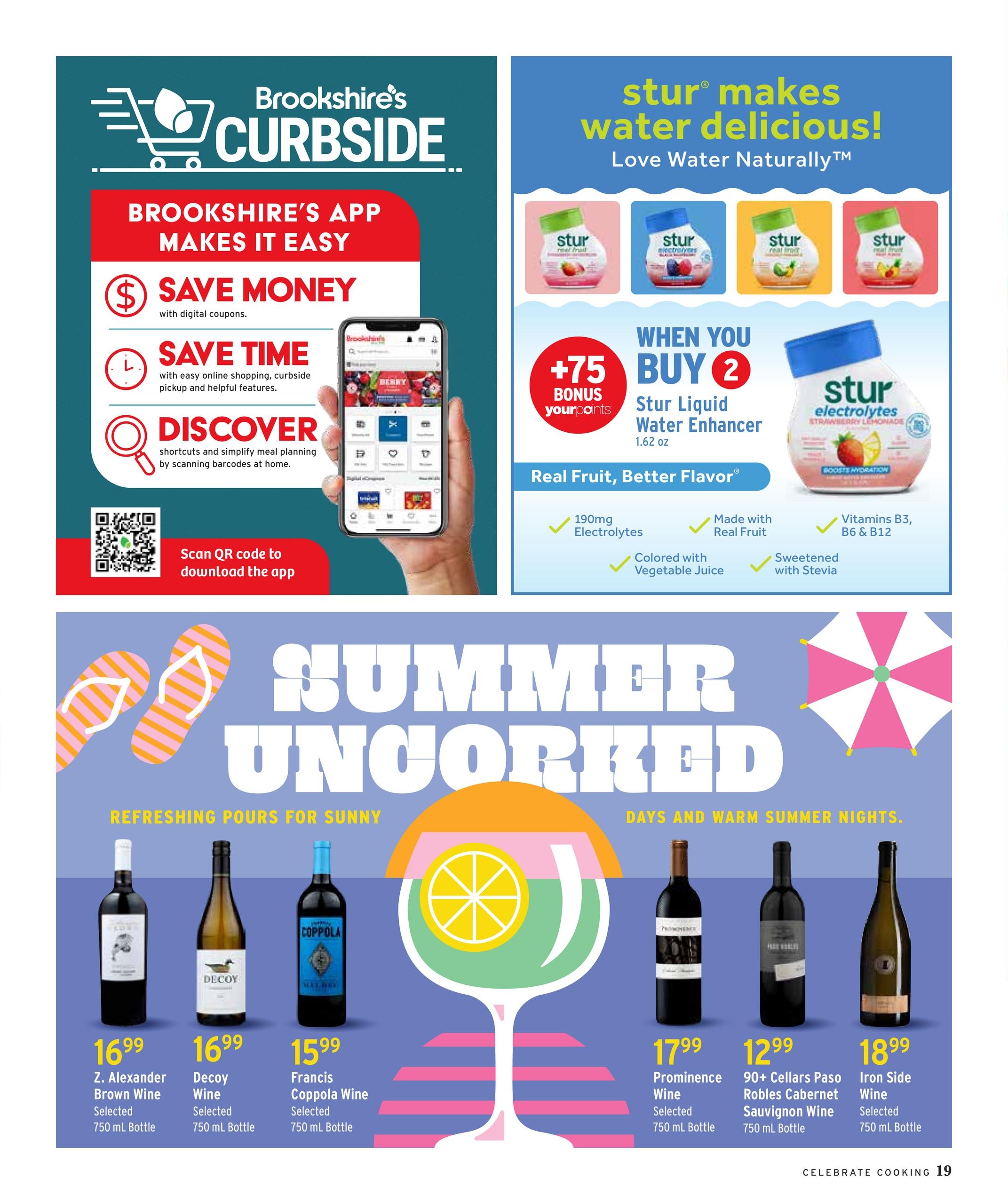 Brookshire's Celebrate Cooking Weekly Ad July 1 - September 1, 2026
