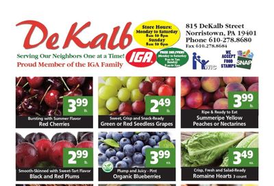 DeKalb Supermarket IGA Weekly Ad July 31 - August 6, 2026