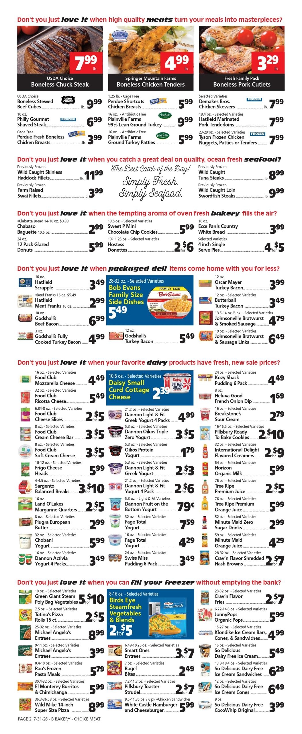 DeKalb Supermarket IGA Weekly Ad July 31 - August 6, 2026