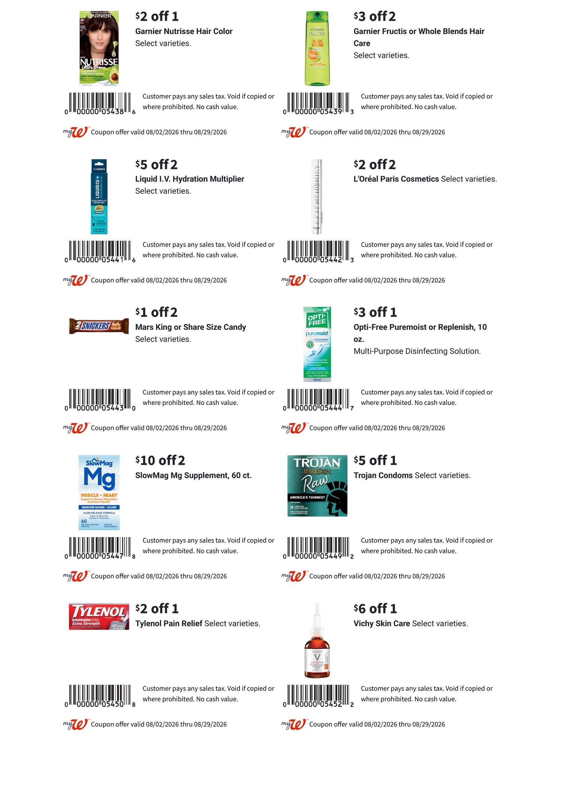 Walgreens August Savings Book Weekly Ad August 2 - 29, 2026