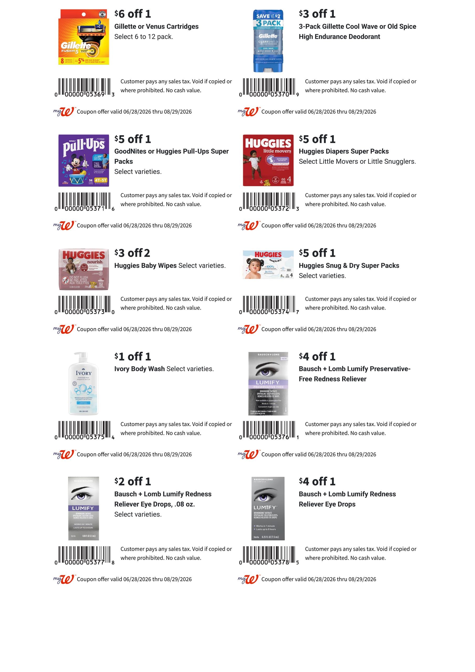 Walgreens August Savings Book Weekly Ad August 2 - 29, 2026